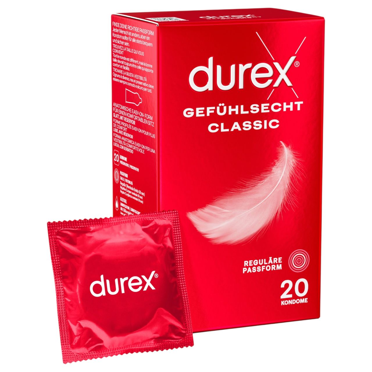 Durex - extra vékony óvszer (20 db) Durex - extra vékony óvszer (20 db)