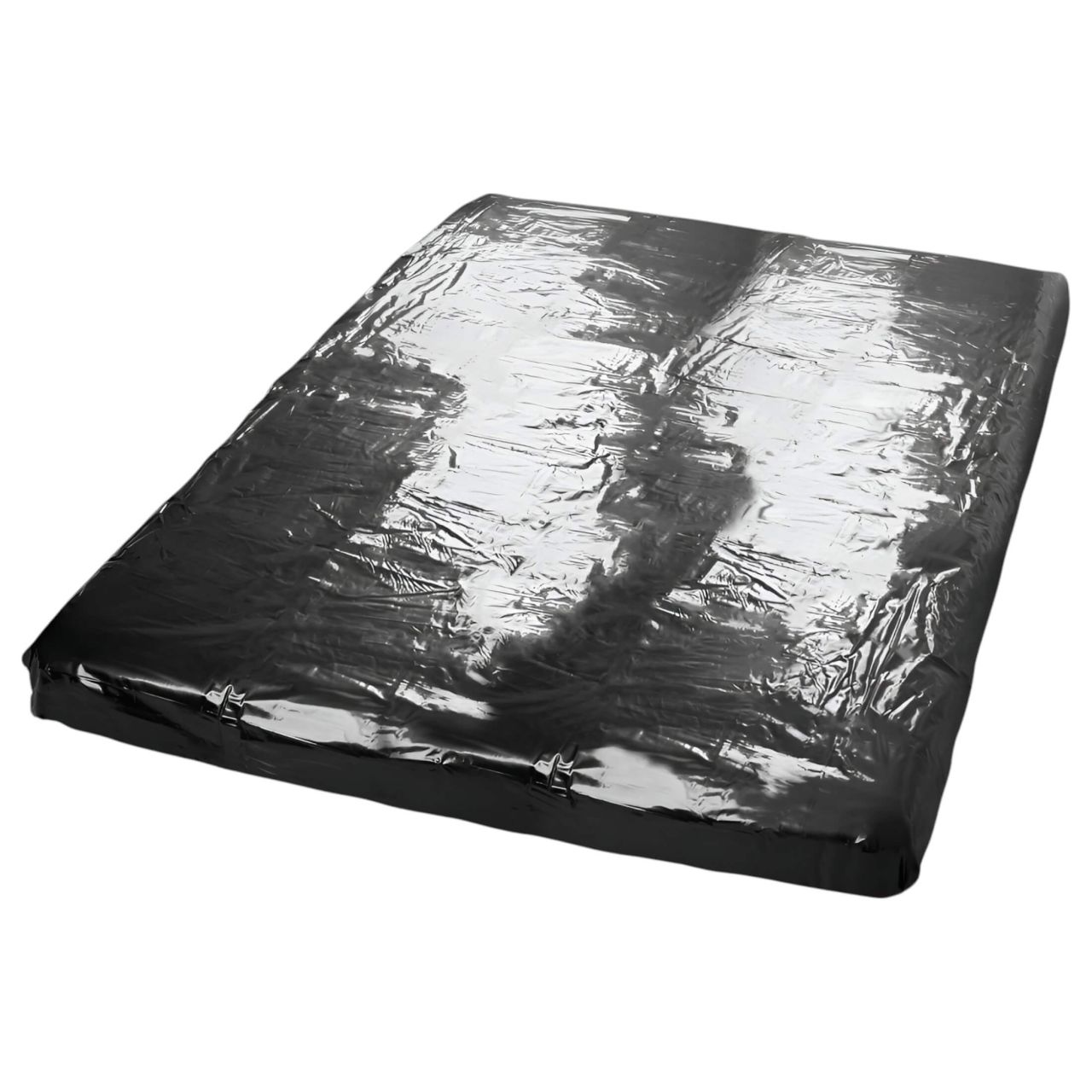 Fetish - lakk lepedő - gumis - 160x200 cm (fekete) Fetish - lakk lepedő - gumis - 160x200 cm (fekete)