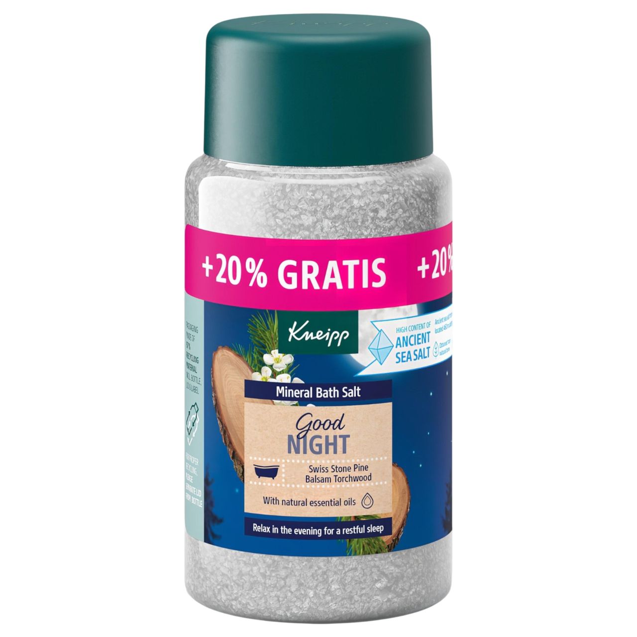 Kneipp fürdőkristály - jó éjszakát (600g) Kneipp fürdőkristály - jó éjszakát (600g)