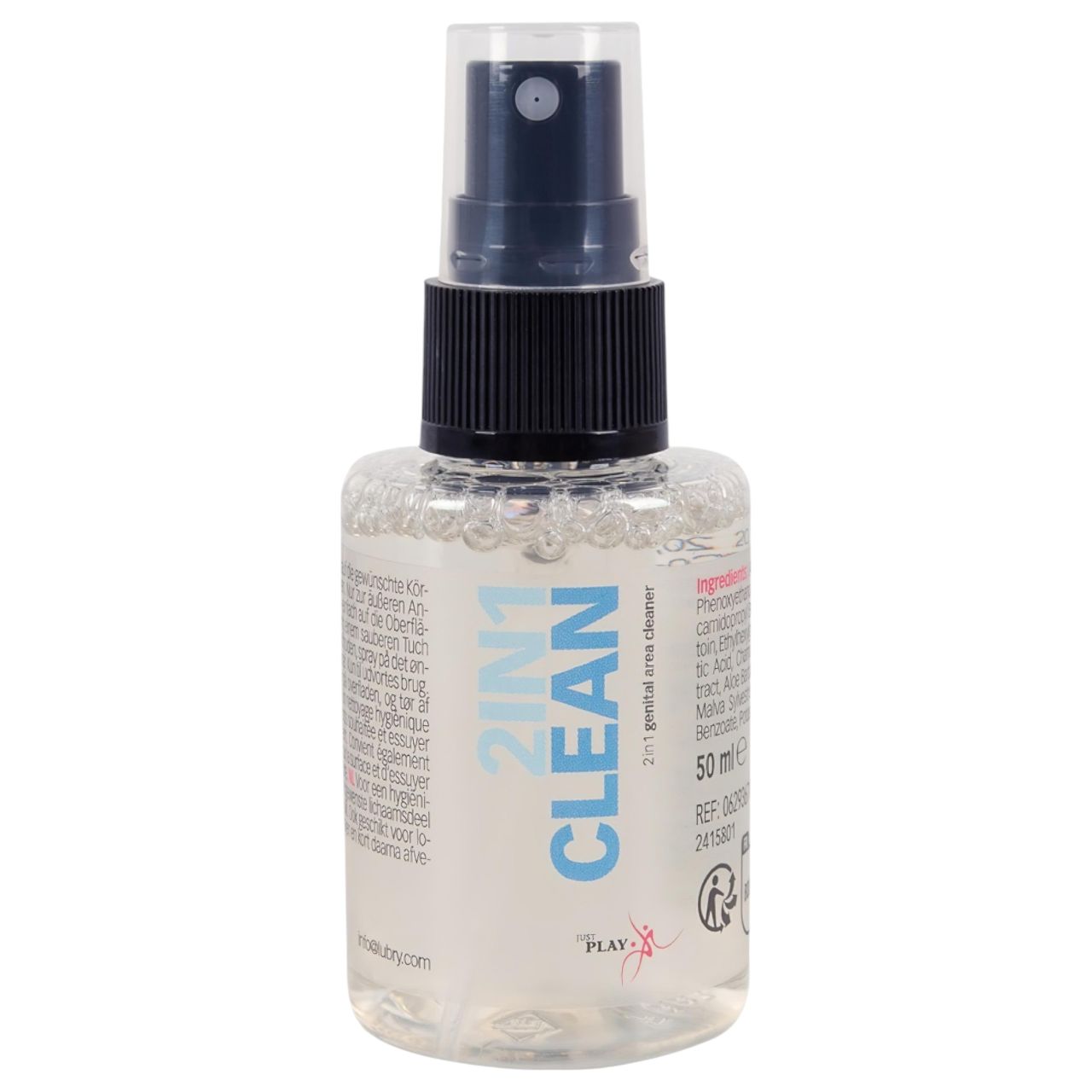 / Just Play 2in1 Clean - fertőtlenítő spray (50 ml)