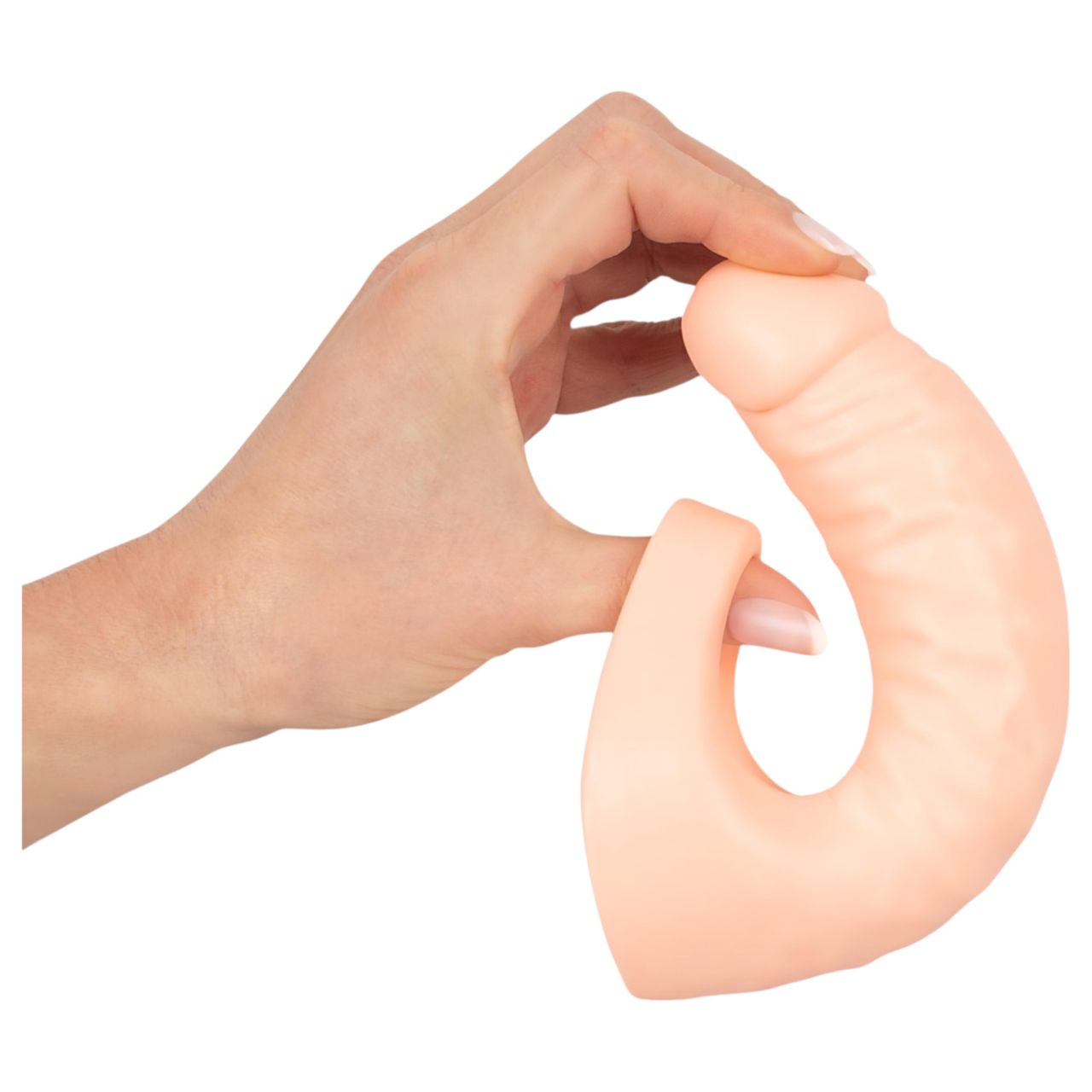 realistixxx Double F - élethű dildó péniszgyűrűvel (natúr) realistixxx Double F - élethű dildó péniszgyűrűvel (natúr)