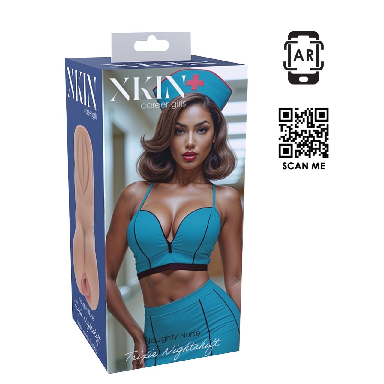XKIN Naughty Nurse Trixie - élethű műpunci maszturbátor (natúr) XKIN Naughty Nurse Trixie - élethű műpunci maszturbátor (natúr)