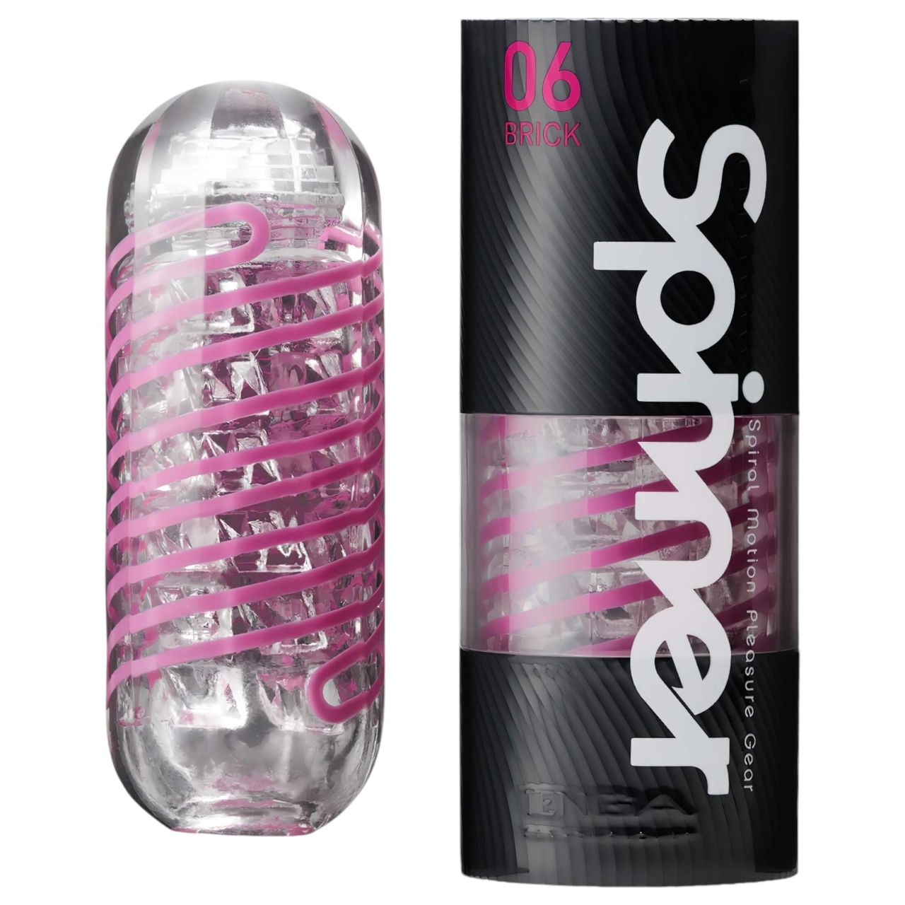 TENGA Spinner Brick - maszturbátor (átlátszó) TENGA Spinner Brick - maszturbátor (átlátszó)