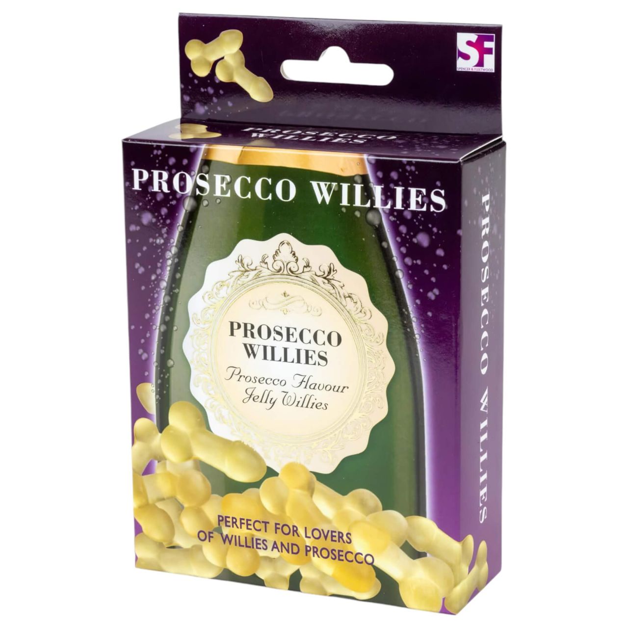 Prosecco Willies - pezsgő ízű, fütyi gumicukor (120 g) Prosecco Willies - pezsgő ízű, fütyi gumicukor (120 g)
