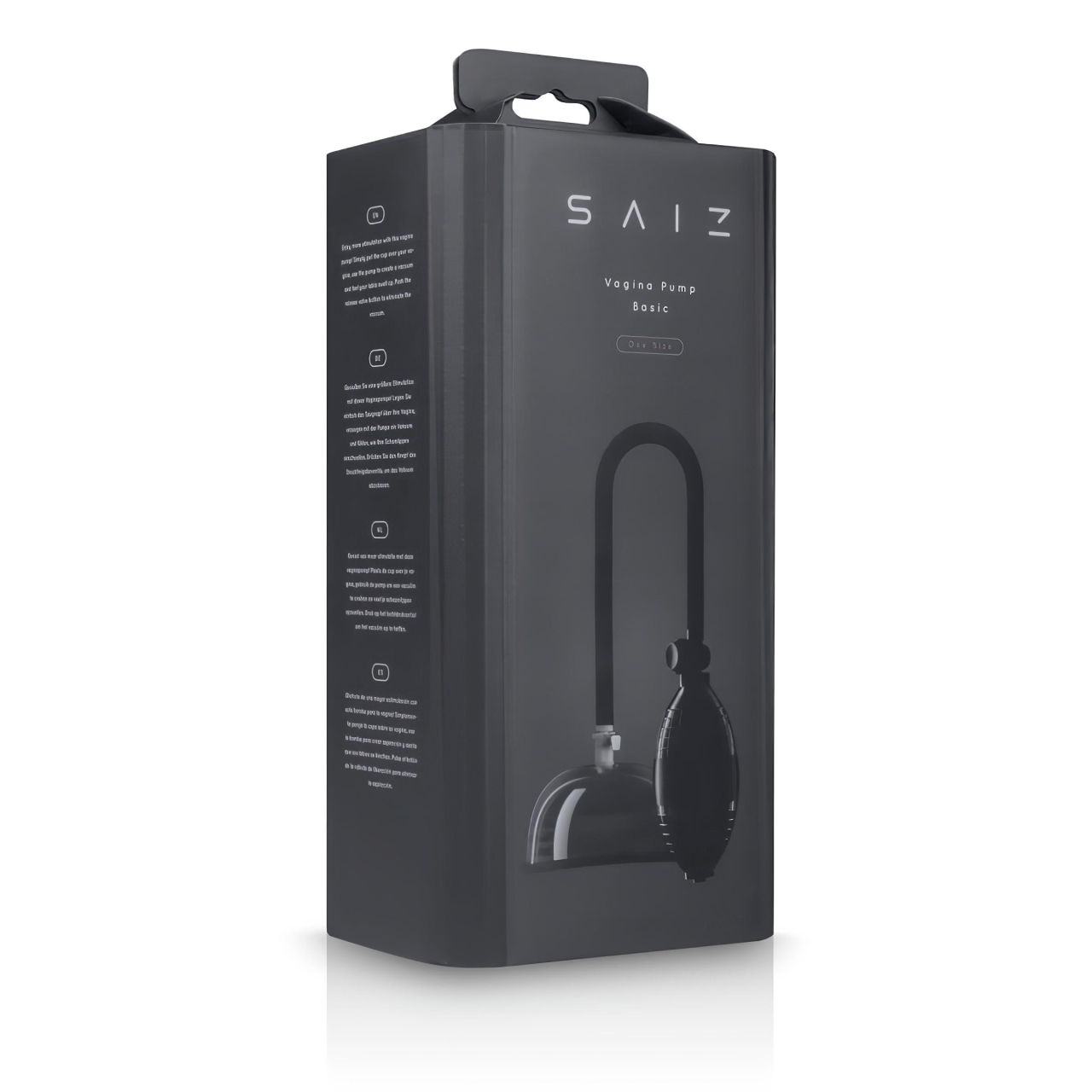 Saiz Basic - puncipumpa (átlátszó-fekete) Saiz Basic - puncipumpa (átlátszó-fekete)