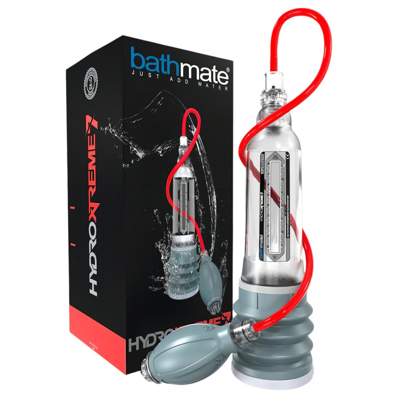 Bathmate Xtreme Hydromax 7 - péniszpumpa szett (átlátszó) Bathmate Xtreme Hydromax 7 - péniszpumpa szett (átlátszó)