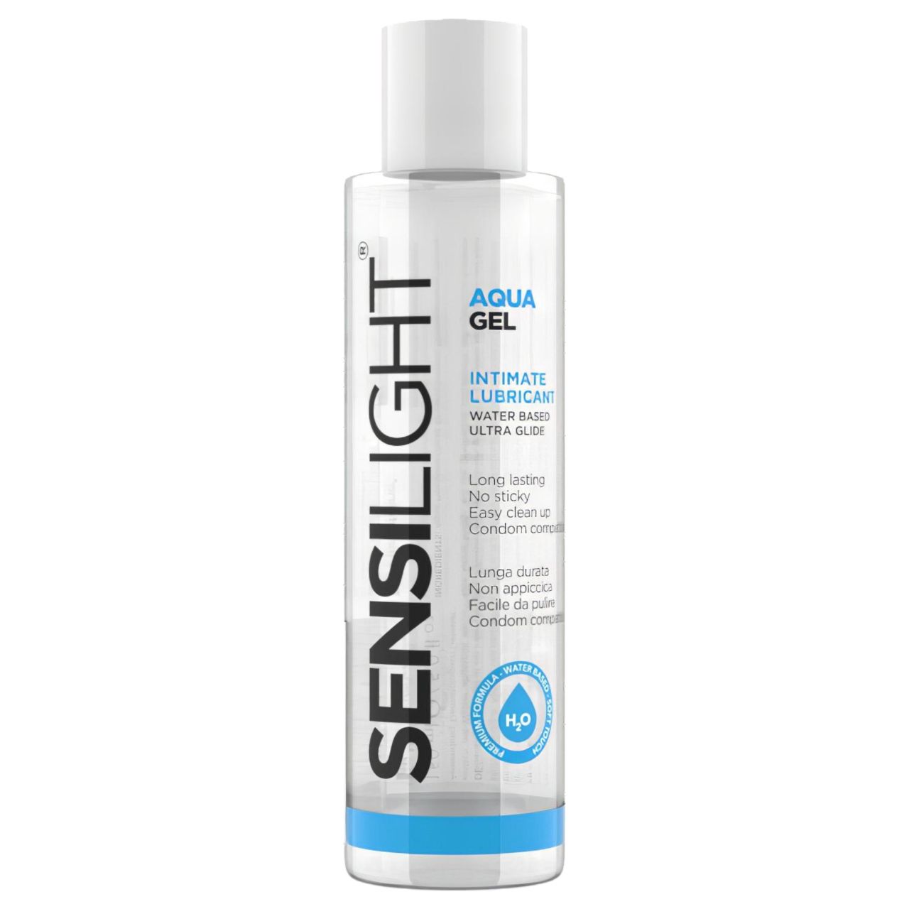 Sensilight Aquagel - vízbázisú síkosító gél (150 ml)