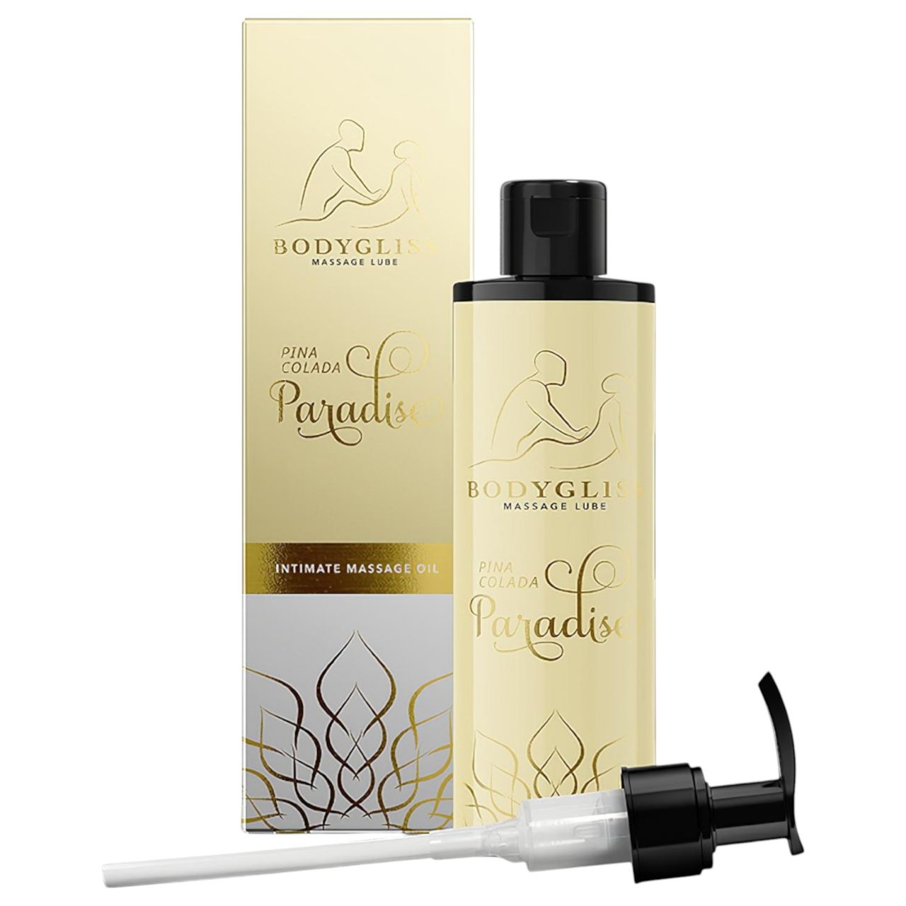Bodygliss - masszázsolaj és síkosító - pina colada (150 ml) Bodygliss - masszázsolaj és síkosító - pina colada (150 ml)