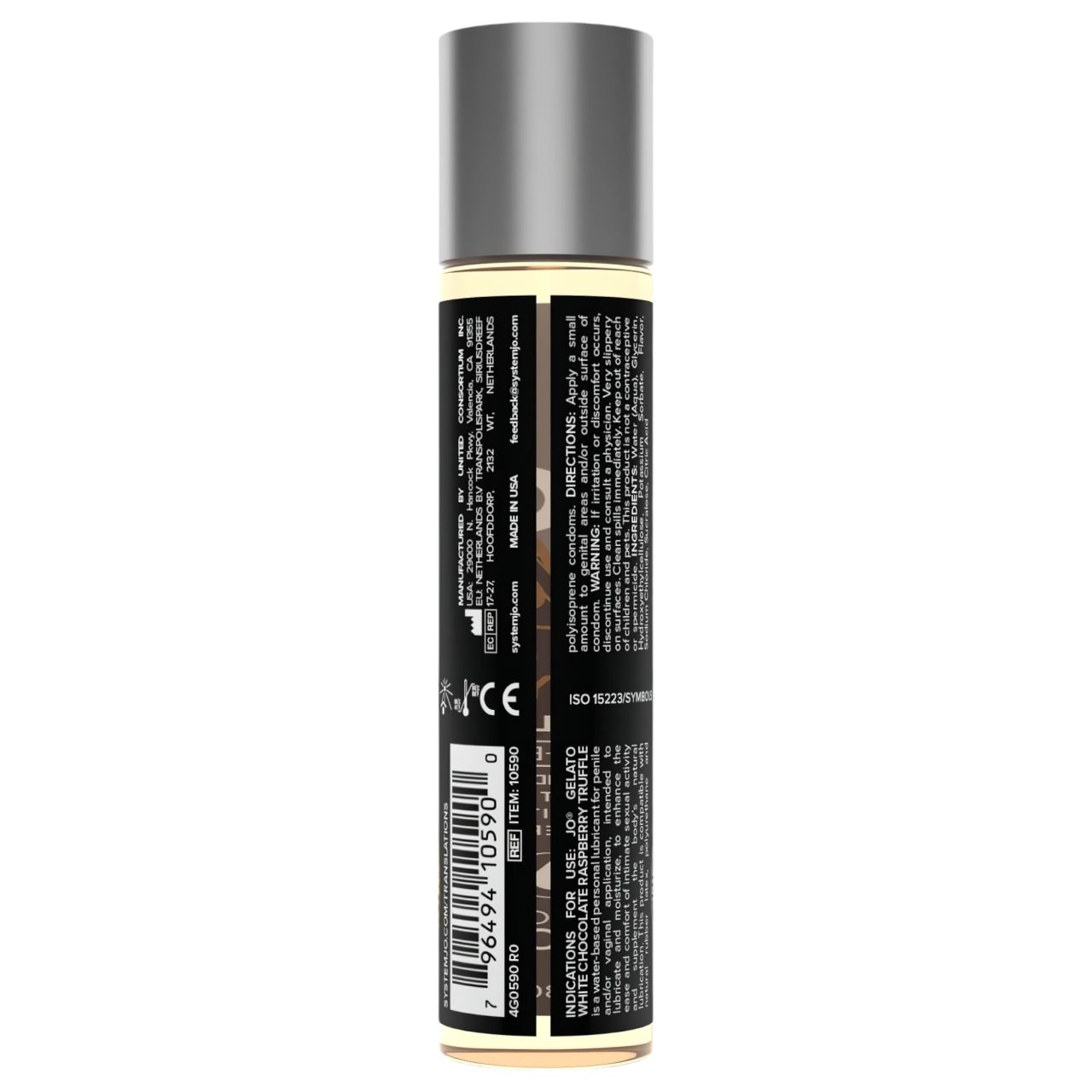 System JO - Gelato fehér csoki trüffel - ehető síkosító (30 ml) System JO - Gelato fehér csoki trüffel - ehető síkosító (30 ml)