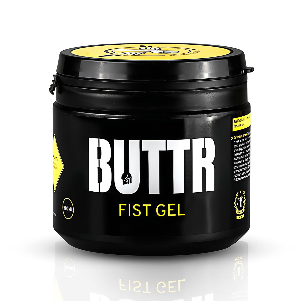 BUTTR Fisting Gel - öklöző, vízbázisú síkosító gél (500 ml)