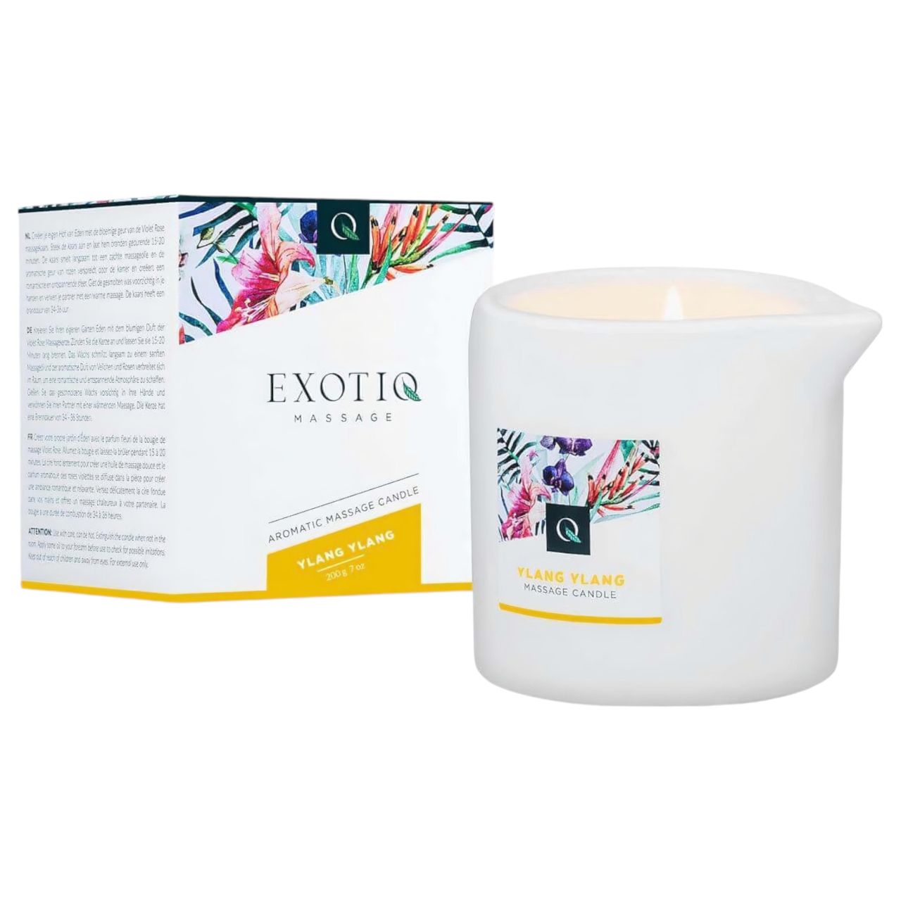 Exotiq - masszázsgyertya ylang illattal (200 g) Exotiq - masszázsgyertya ylang illattal (200 g)