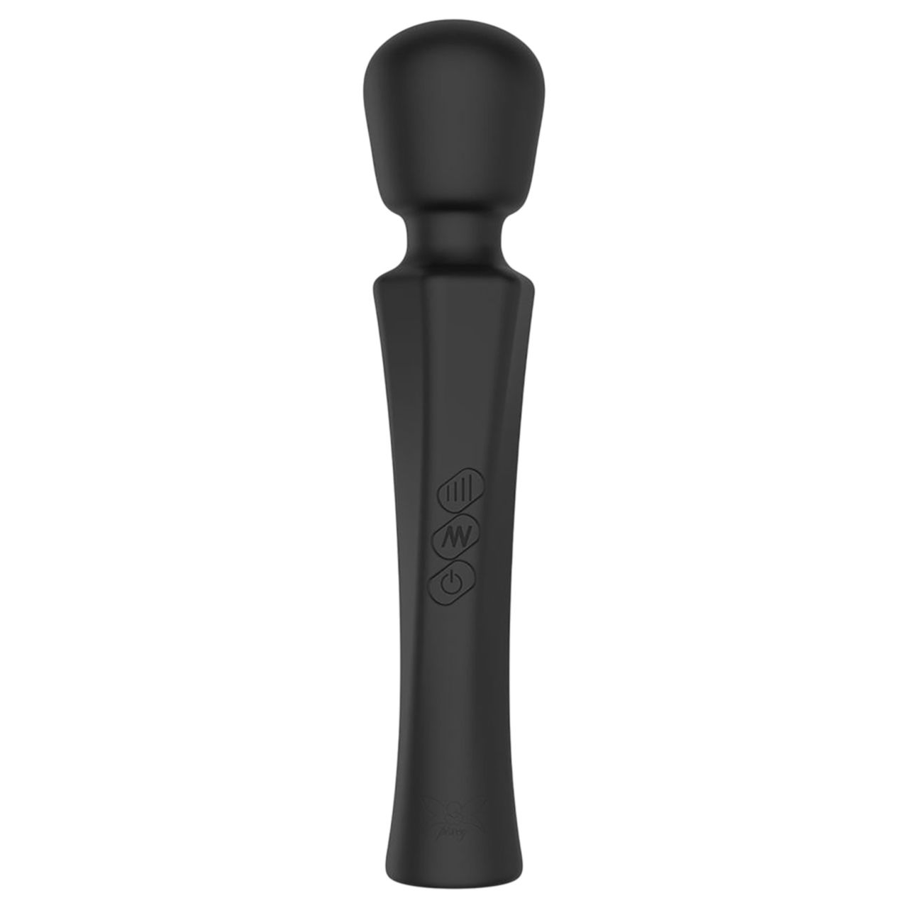 Pixey Aquamini - mini wand vibrátor (fekete) Pixey Aquamini - mini wand vibrátor (fekete)