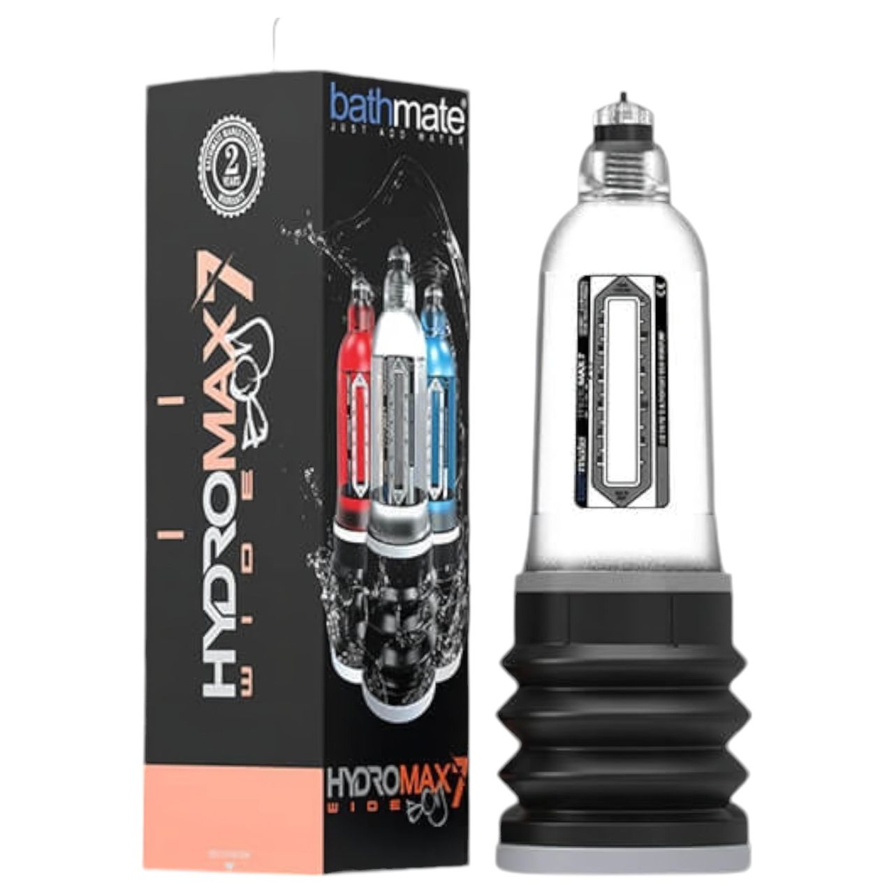 Bathmate Hydromax 7 Wide Boy - hidropumpa (átlátszó) Bathmate Hydromax 7 Wide Boy - hidropumpa (átlátszó)