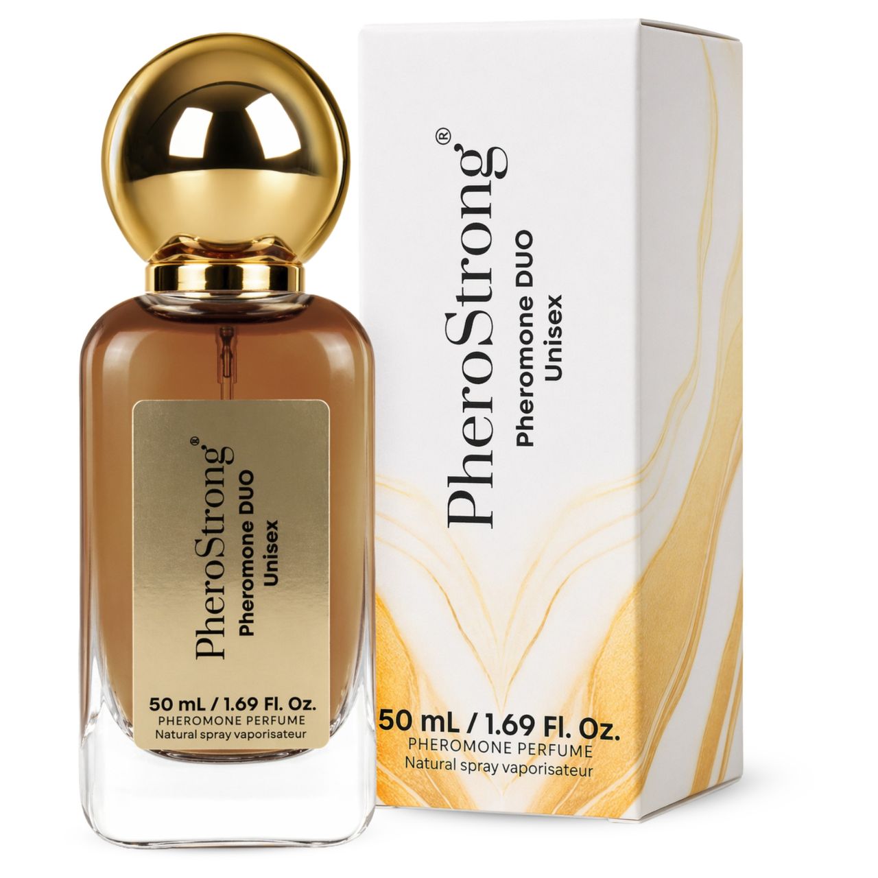 PheroStrong Duo - feromon parfüm - uniszex (50 ml) PheroStrong Duo - feromon parfüm - uniszex (50 ml)