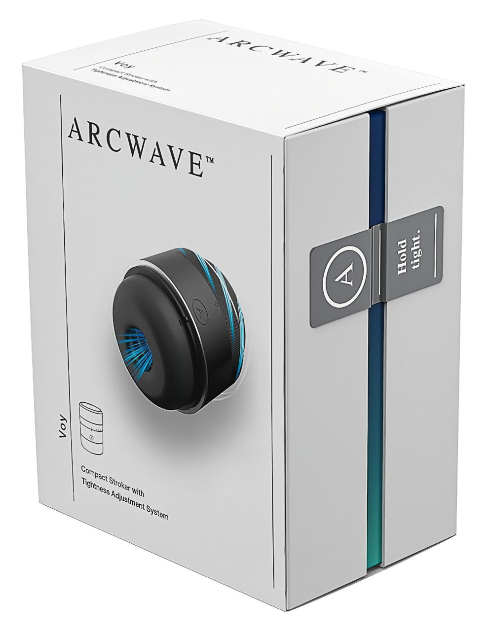 Arcwave Voy - szorító-forgó maszturbátor férfiaknak (fekete) Arcwave Voy - szorító-forgó maszturbátor férfiaknak (fekete)