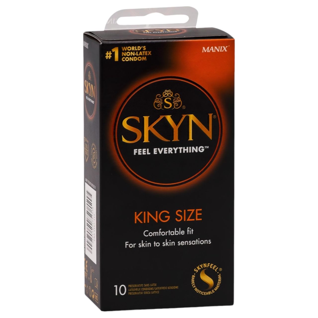 Manix SKYN King Size - XXL latexmentes óvszer (10 db) Manix SKYN King Size - XXL latexmentes óvszer (10 db)