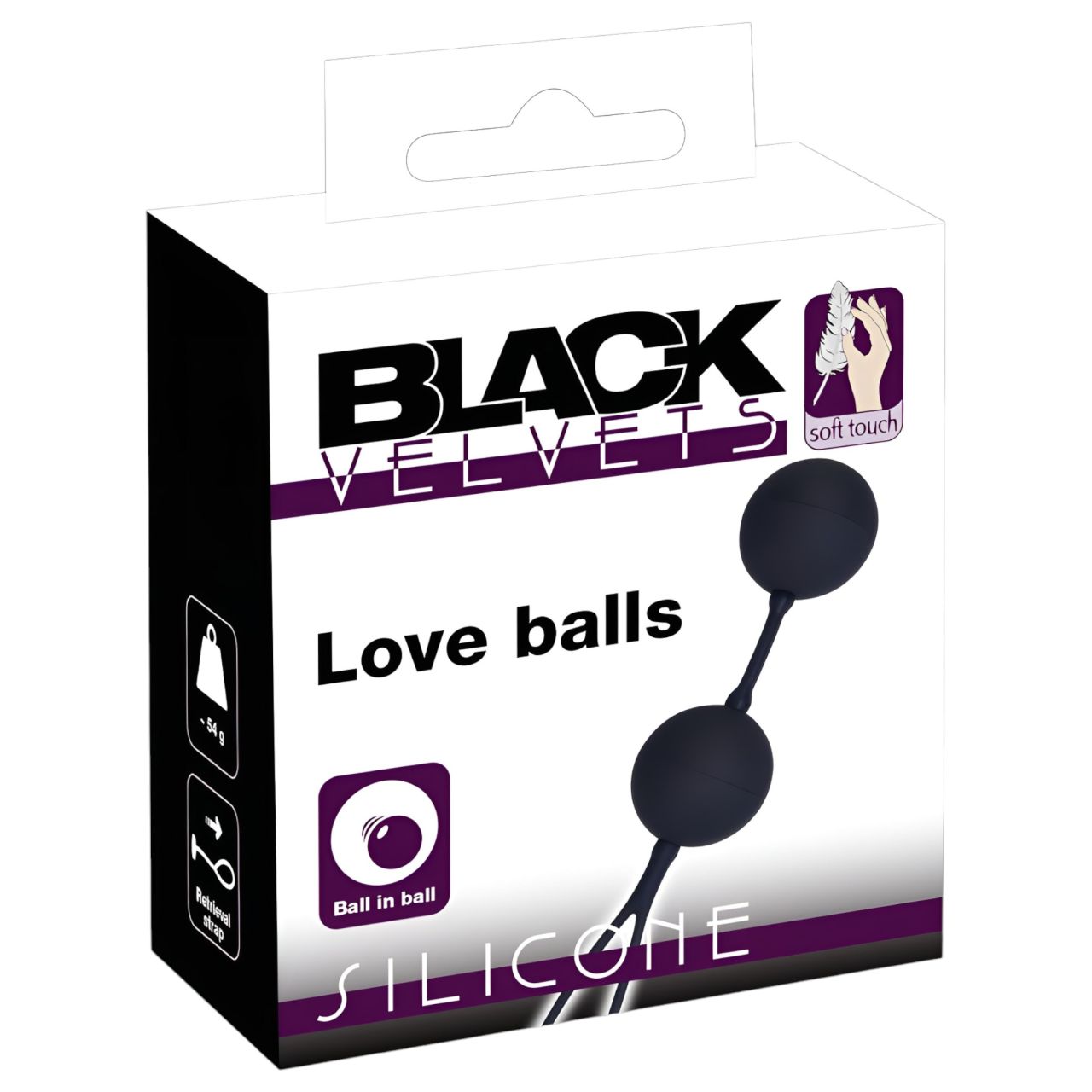 Black Velvets - gésagolyó duó kegel tornához (2 részes) Black Velvets - gésagolyó duó kegel tornához (2 részes)