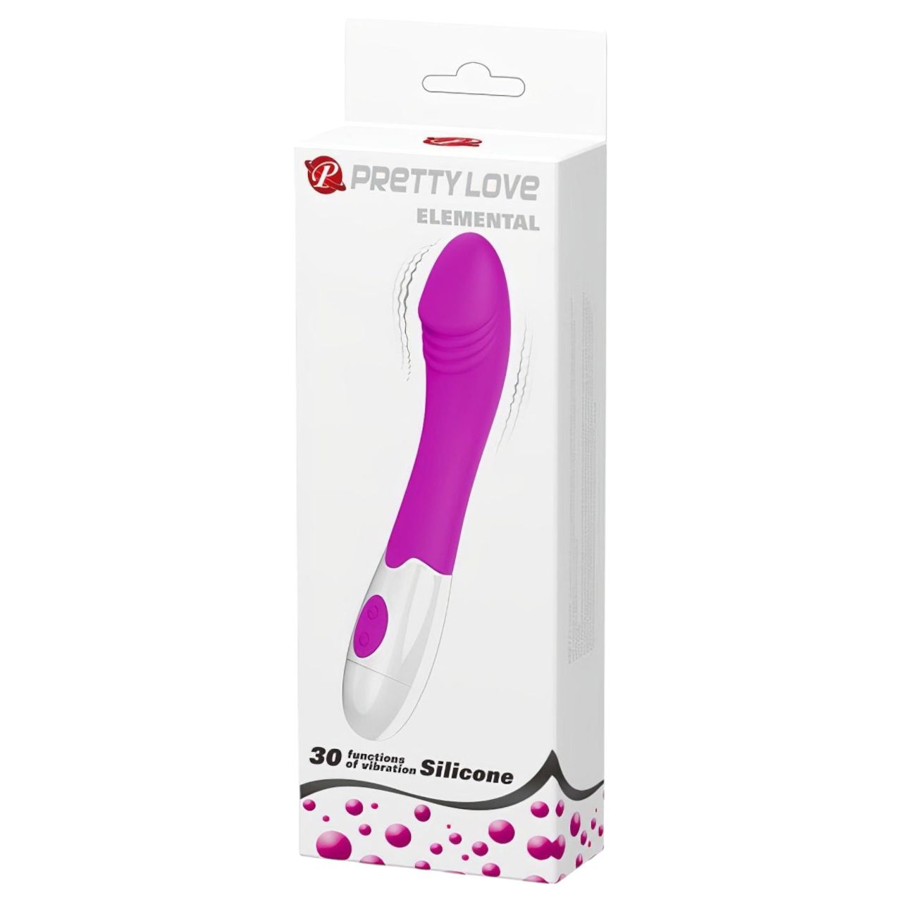 Pretty Love Elemental - G-pont vibrátor (lila)