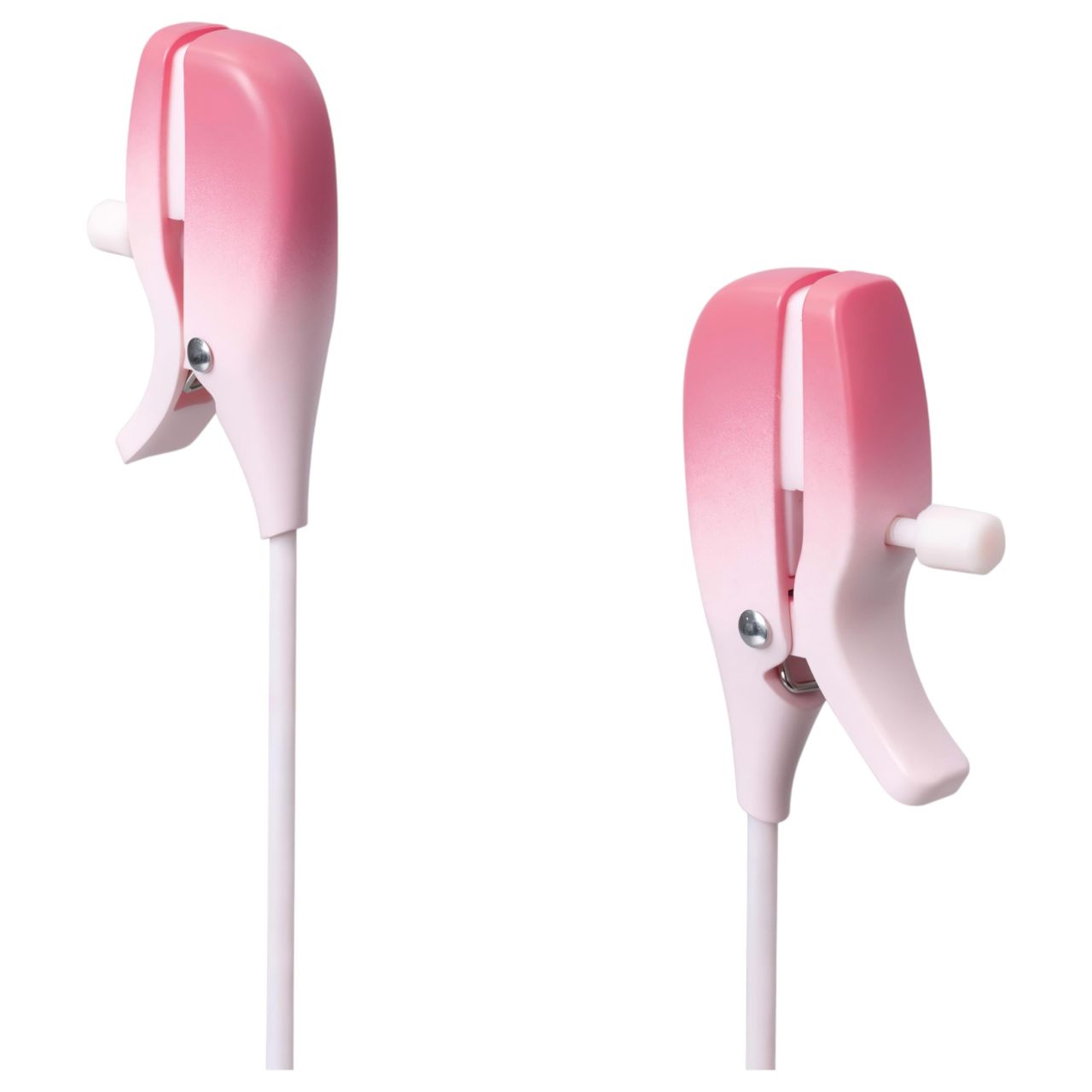 Lovense Gemini - App-vezérelt vibrációs mellbimbó csipesz (pink)