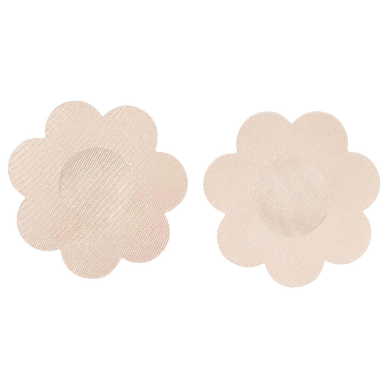 Cottelli Nipple Cover - virág mellbimbó tapasz (natúr, 12 db)
