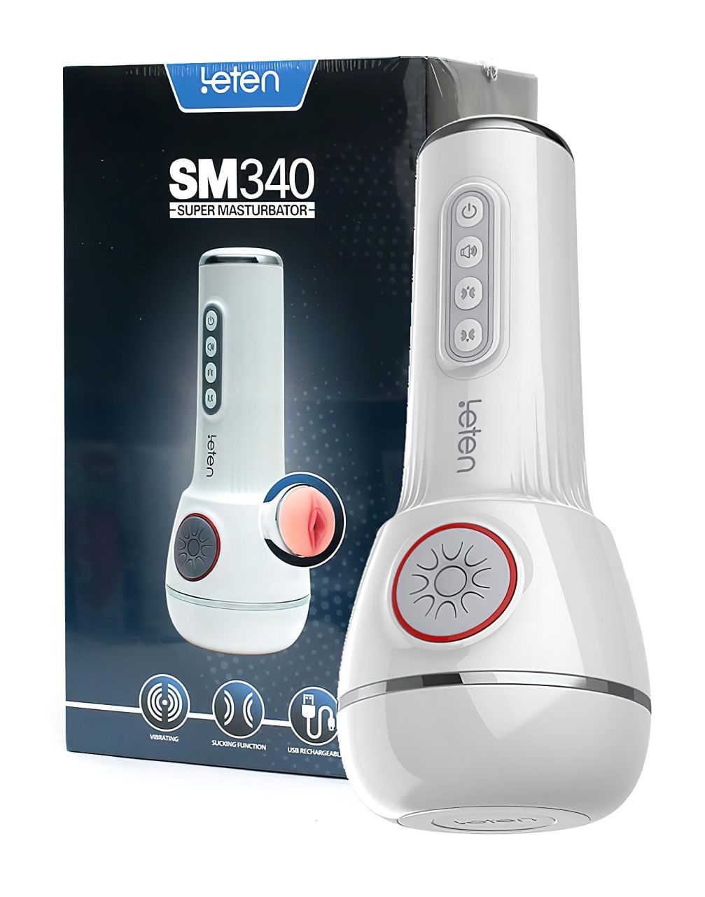 LETEN SM340 - akkus, vibráló, szívó, nyögő maszturbátor LETEN SM340 - akkus, vibráló, szívó, nyögő maszturbátor