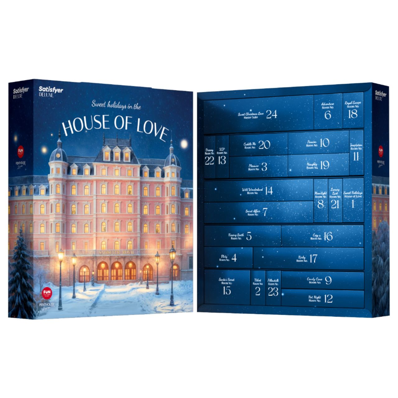 / Satisfyer Advent Calendar Deluxe - adventi kalendárium (24 részes) - 2025 / Satisfyer Advent Calendar Deluxe - adventi kalendárium (24 részes) - 2025
