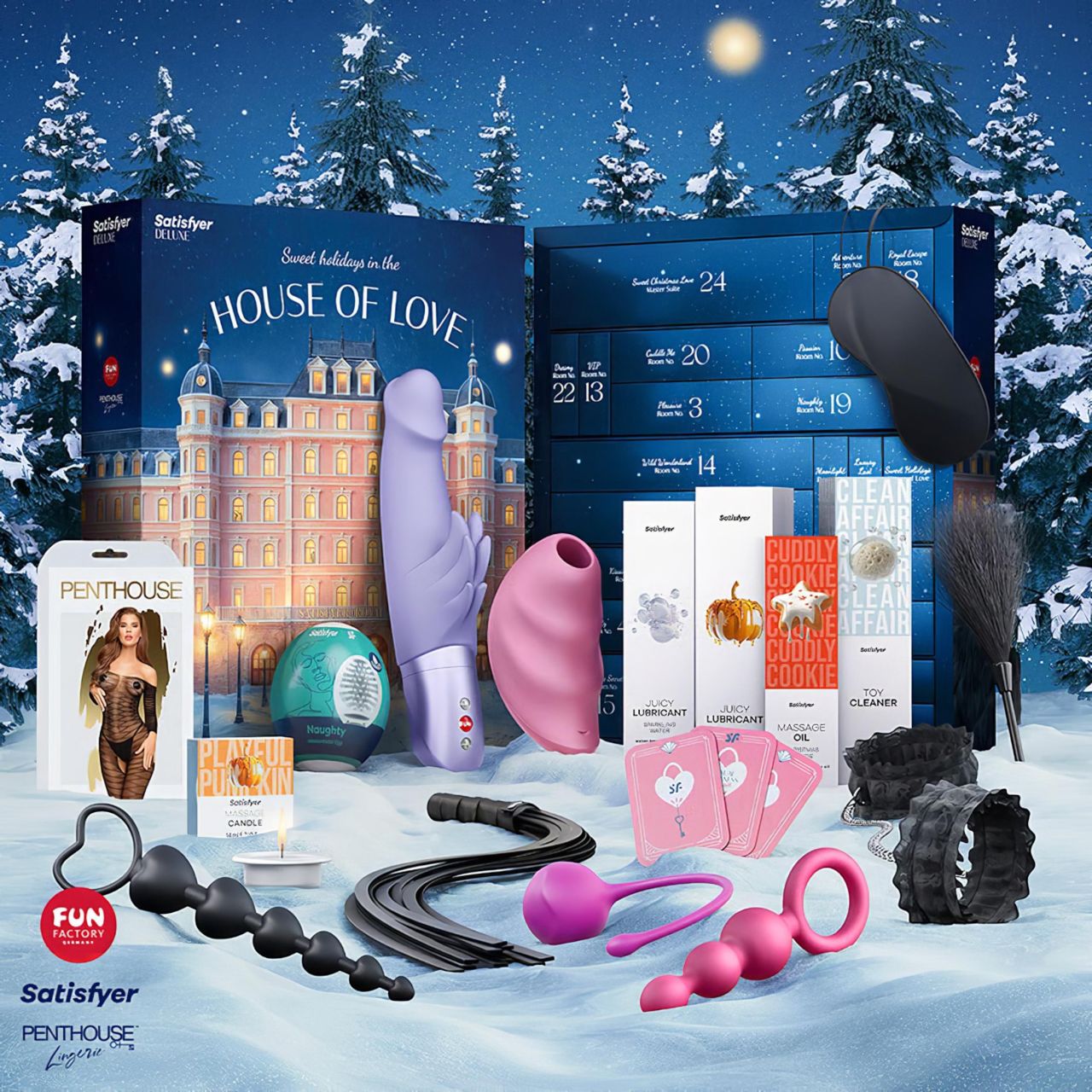 / Satisfyer Advent Calendar Deluxe - adventi kalendárium (24 részes) - 2025 / Satisfyer Advent Calendar Deluxe - adventi kalendárium (24 részes) - 2025