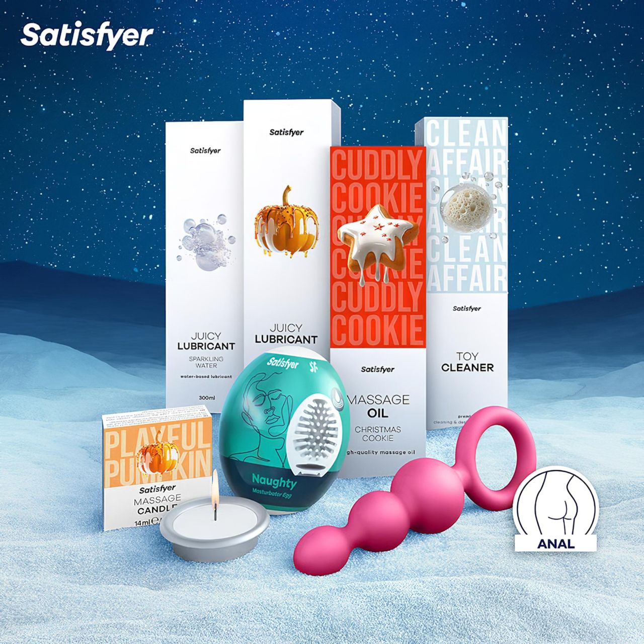 / Satisfyer Advent Calendar Deluxe - adventi kalendárium (24 részes) - 2025 / Satisfyer Advent Calendar Deluxe - adventi kalendárium (24 részes) - 2025