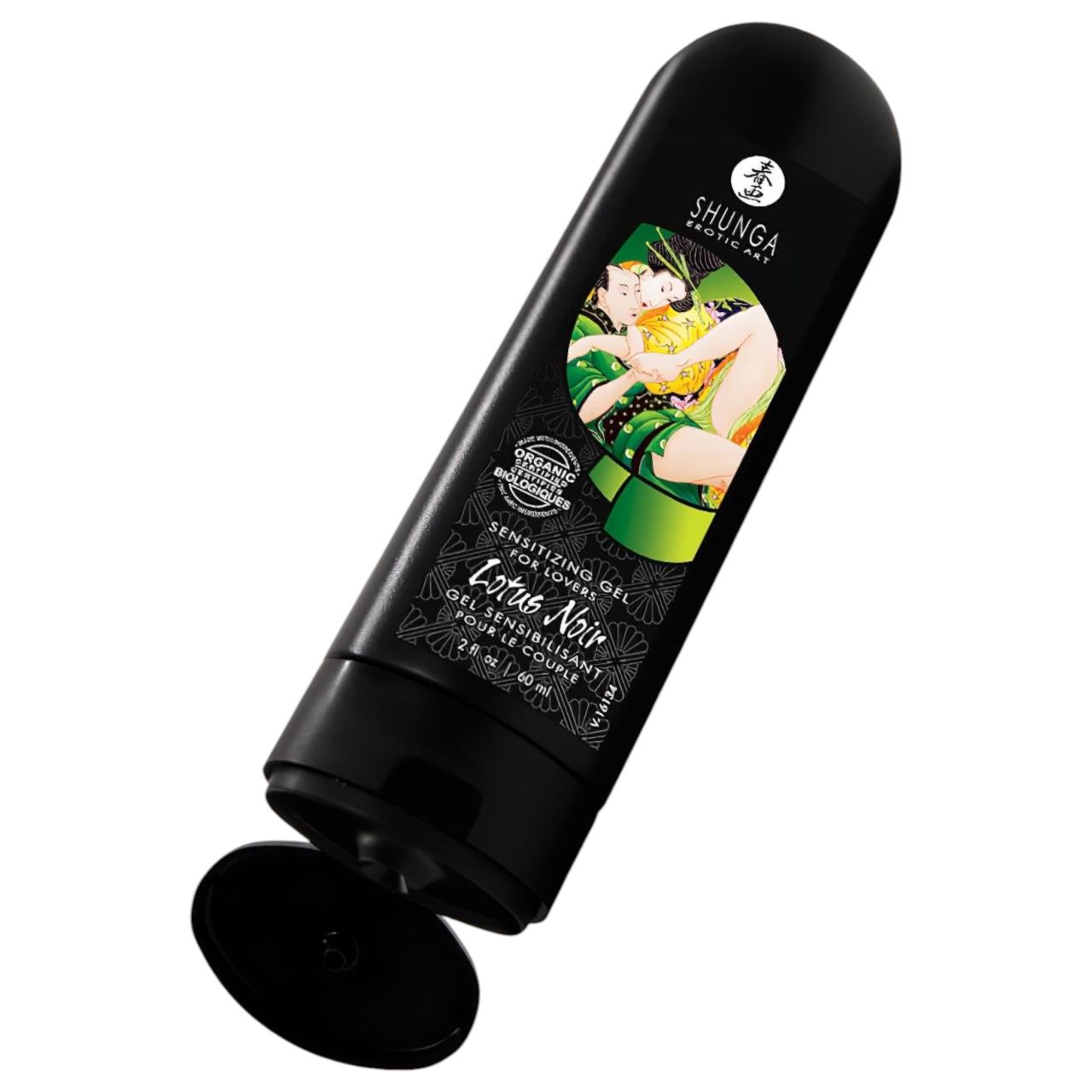 Shunga Lotus Noir - unisex stimuláló gél (60 ml) Shunga Lotus Noir - unisex stimuláló gél (60 ml)