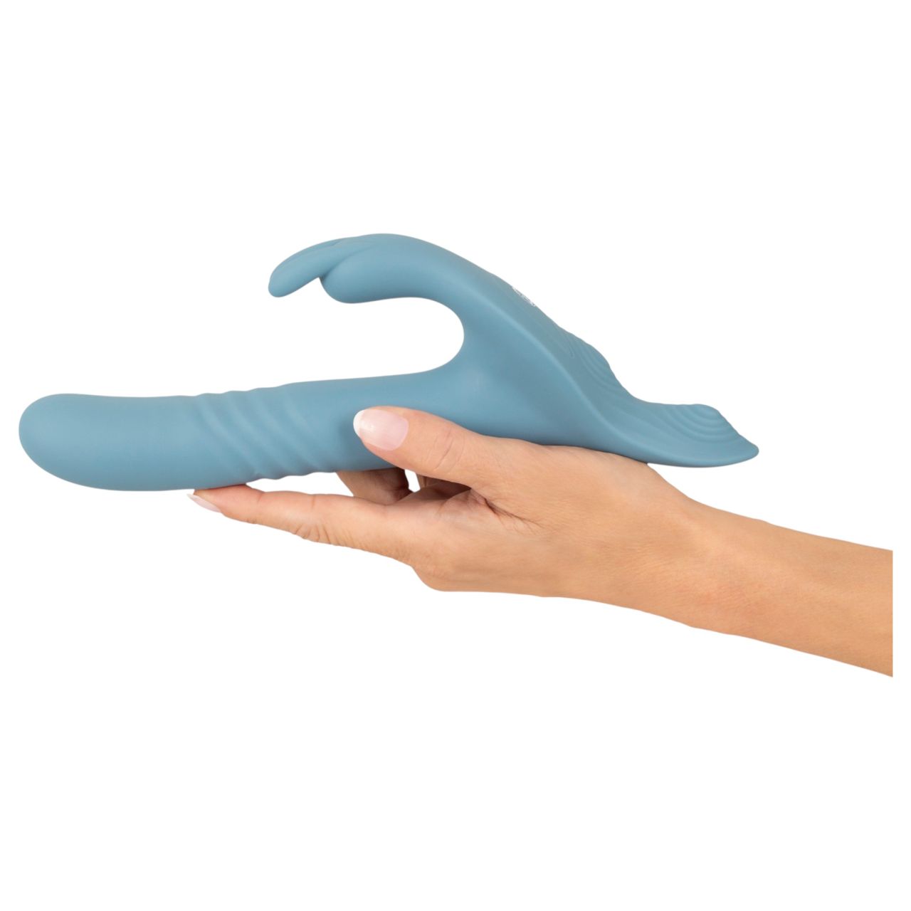 You2Toys - 3 részes felcsatolható nyuszis lökővibrátor távirányítóval (kék)