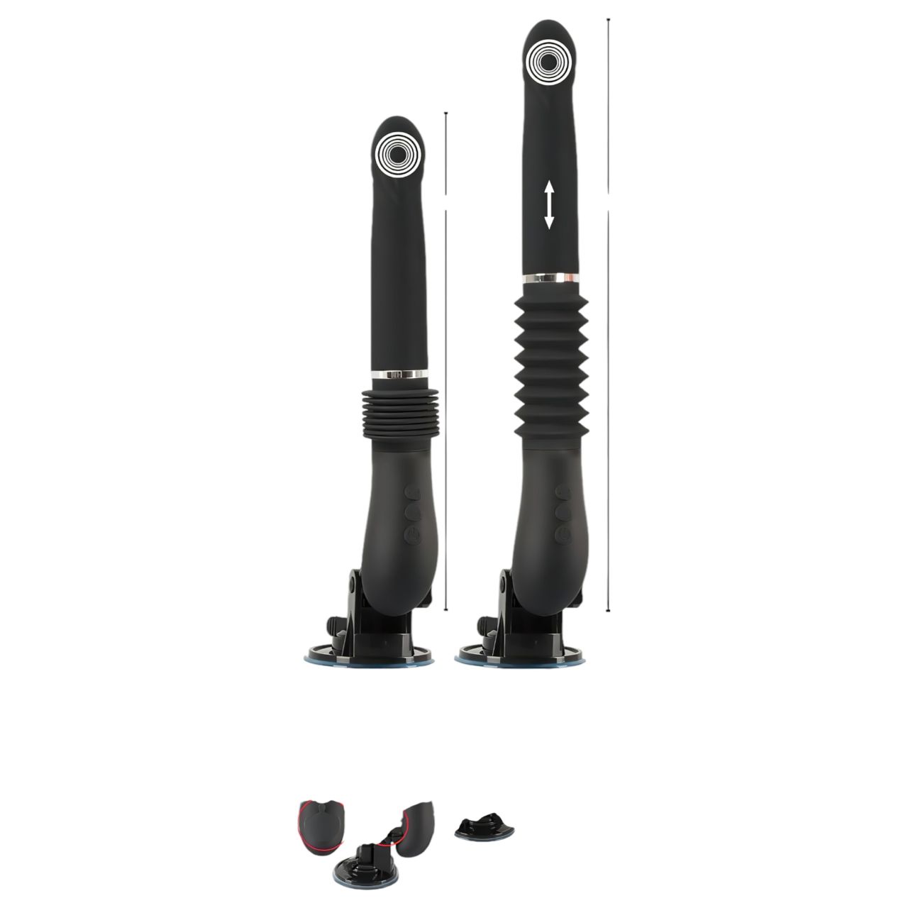 You2Toys RC Fucking Machine 2.0 – tapadókorongos lökő- és vibrációs szexgép