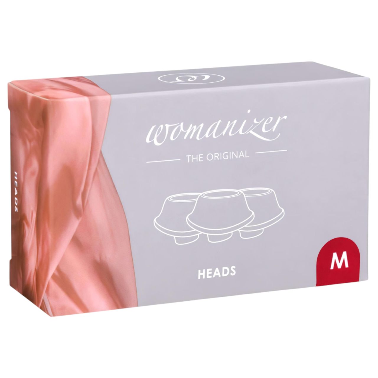 Womanizer Premium M - pótszívóharang szett (piros, 3 db) Womanizer Premium M - pótszívóharang szett (piros, 3 db)