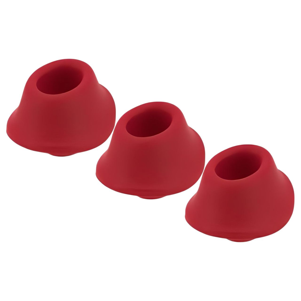 Womanizer Premium M - pótszívóharang szett (piros, 3 db) Womanizer Premium M - pótszívóharang szett (piros, 3 db)