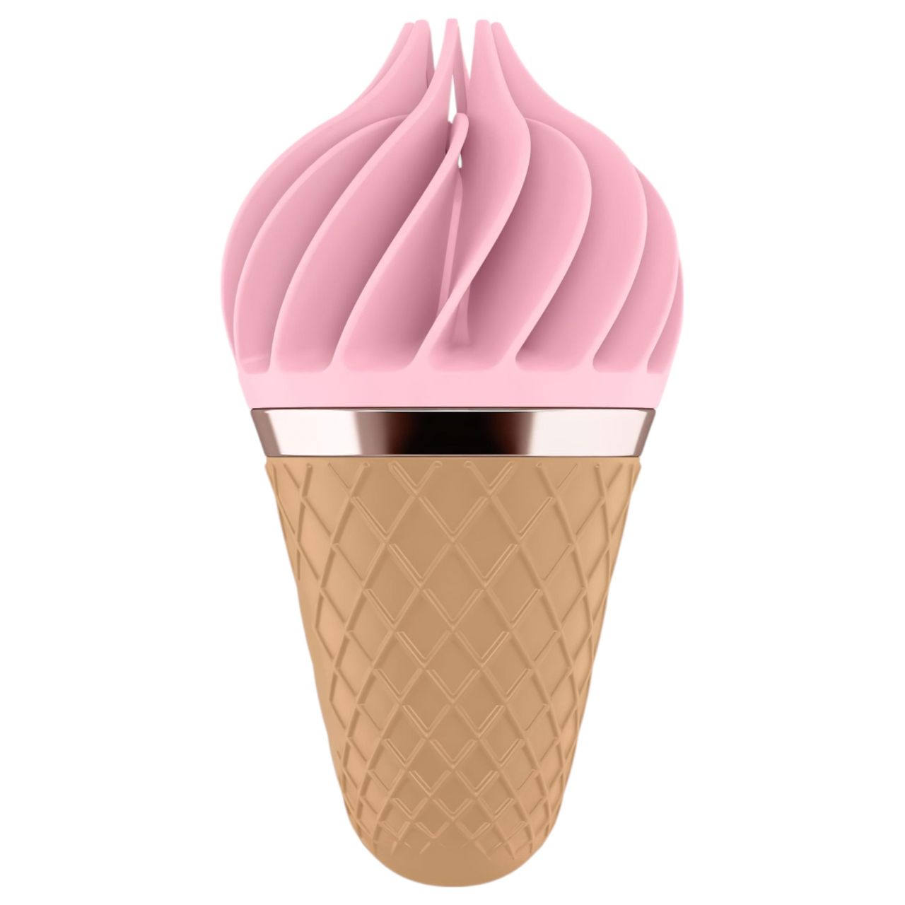 Satisfyer Sweet Treat - akkus, forgó csikló vibrátor, csiklóizgató (pink-barna) Satisfyer Sweet Treat - akkus, forgó csikló vibrátor, csiklóizgató (pink-barna)