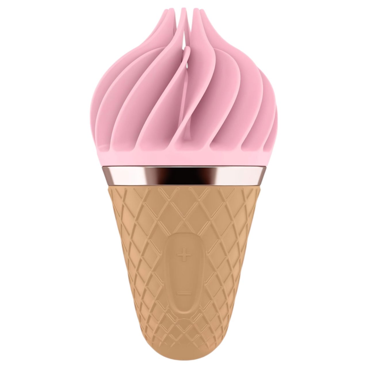 Satisfyer Sweet Treat - akkus, forgó csikló vibrátor, csiklóizgató (pink-barna) Satisfyer Sweet Treat - akkus, forgó csikló vibrátor, csiklóizgató (pink-barna)