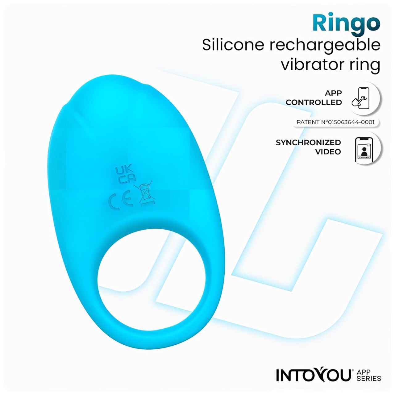 INTOYOU Ringo - okos vibrációs péniszgyűrű appal (kék) INTOYOU Ringo - okos vibrációs péniszgyűrű appal (kék)