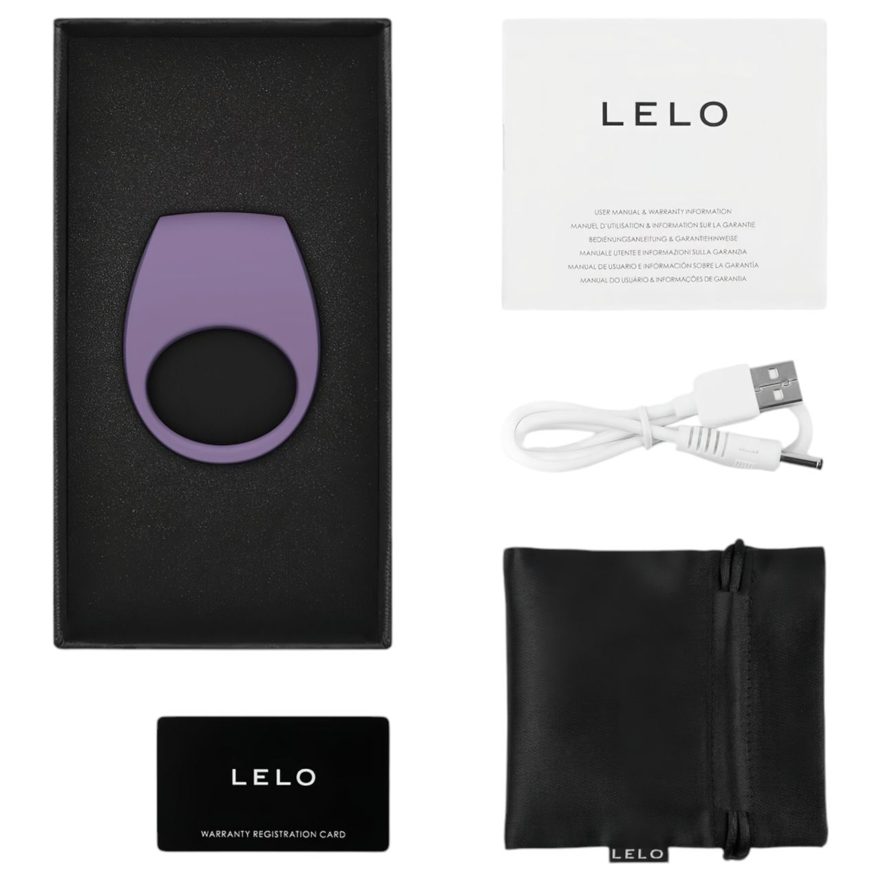 LELO Tor 3 - App-vezérelt vibrációs péniszgyűrű, férfiaknak (lila) LELO Tor 3 - App-vezérelt vibrációs péniszgyűrű, férfiaknak (lila)