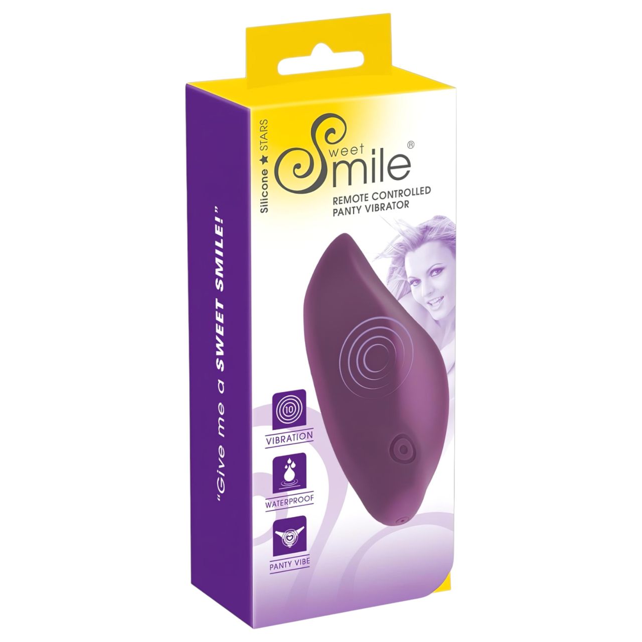 SMILE Panty - hordható akkus csikló vibrátor (lila) SMILE Panty - hordható akkus csikló vibrátor (lila)