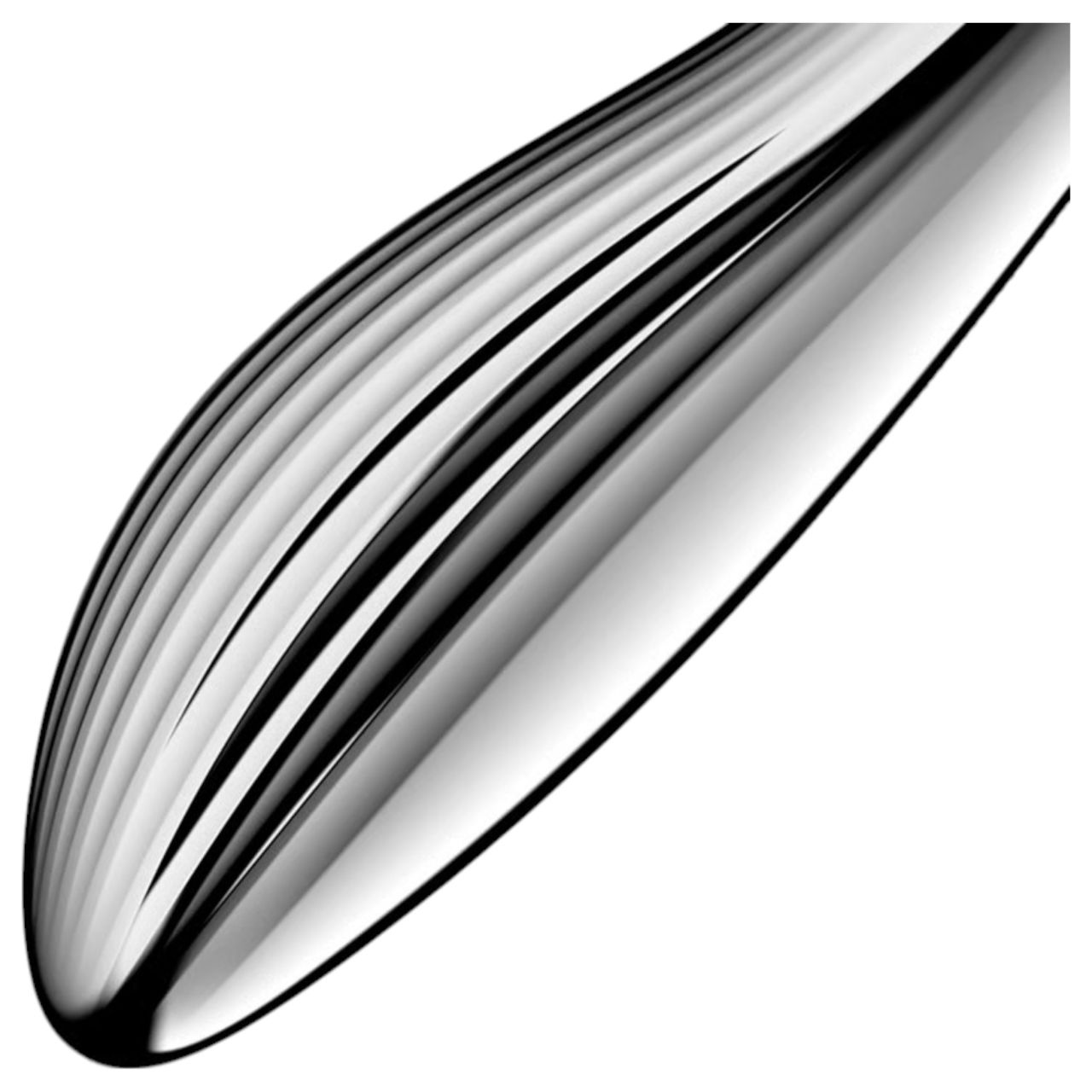 / Satisfyer Pure Gravity 1 - bordázott acéldildó (ezüst) / Satisfyer Pure Gravity 1 - bordázott acéldildó (ezüst)