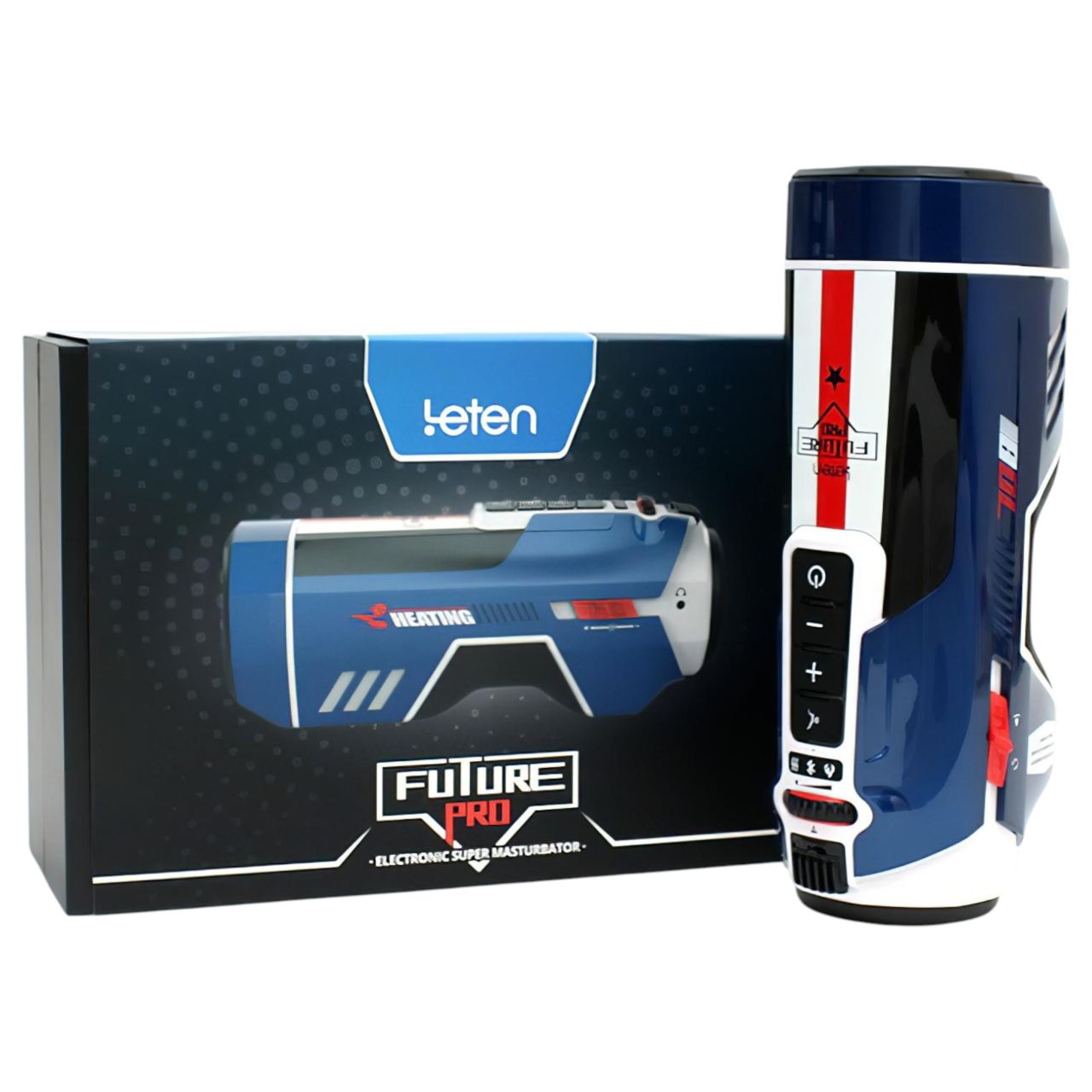 Leten SM Future Pro - hálózati lökő, szorító, melegítő maszturbátor (kék) Leten SM Future Pro - hálózati lökő, szorító, melegítő maszturbátor (kék)