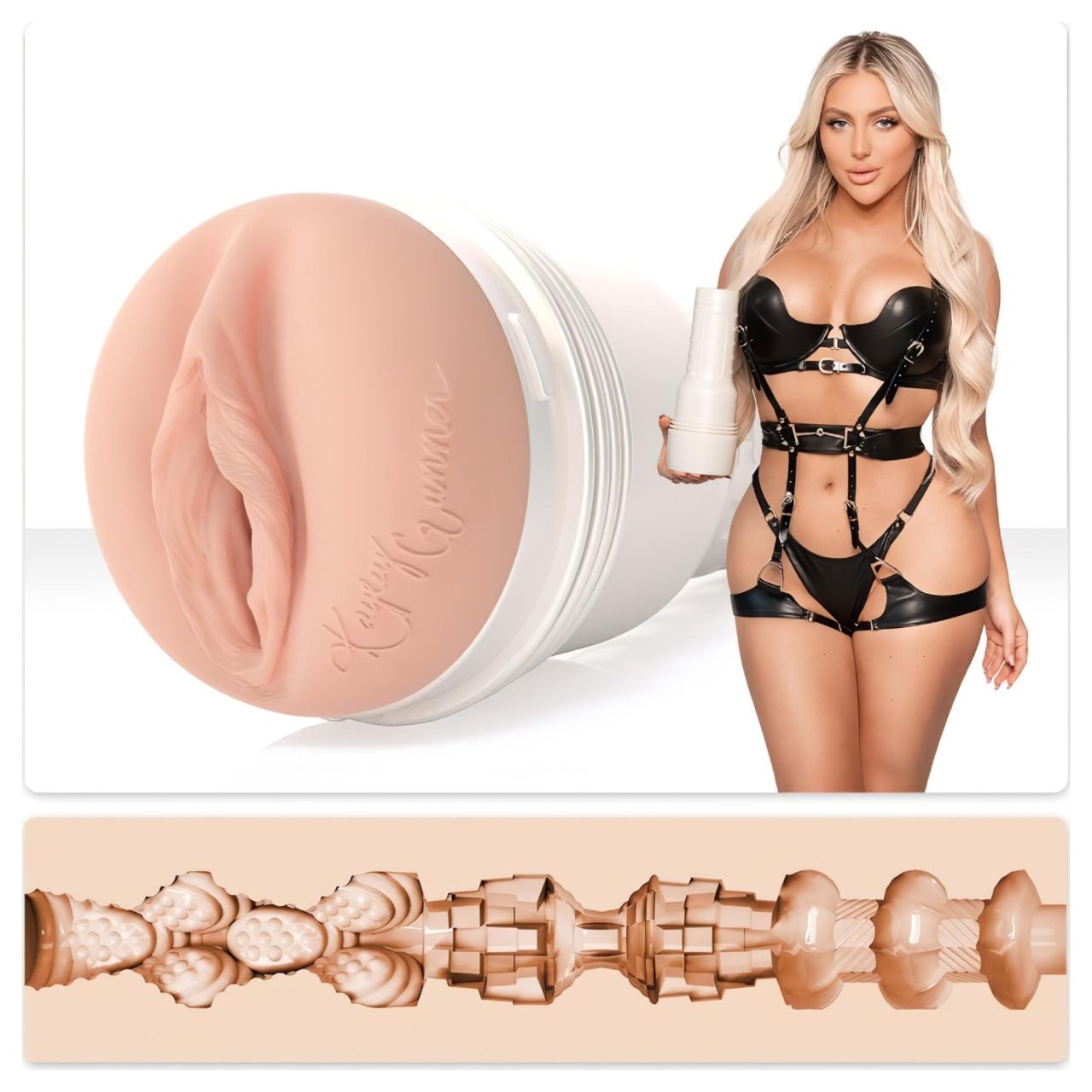 Fleshlight Kayley Gunner - élethű vagina (testszínű) Fleshlight Kayley Gunner - élethű vagina (testszínű)