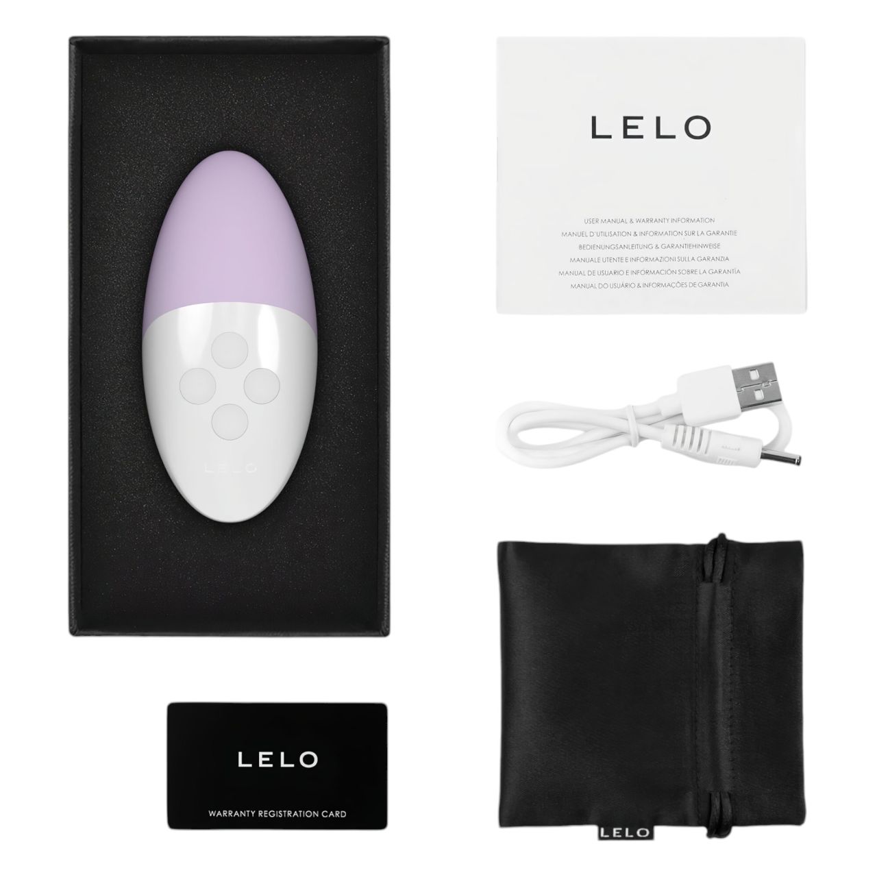 LELO Siri 3 - hanggal aktiválható csiklóizgató vibrátor (lila) LELO Siri 3 - hanggal aktiválható csiklóizgató vibrátor (lila)