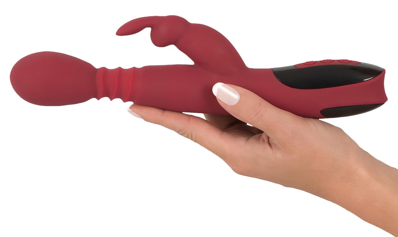 You2Toys Massager - lökő-forgó, melegítő G-pont vibrátor (piros) You2Toys Massager - lökő-forgó, melegítő G-pont vibrátor (piros)