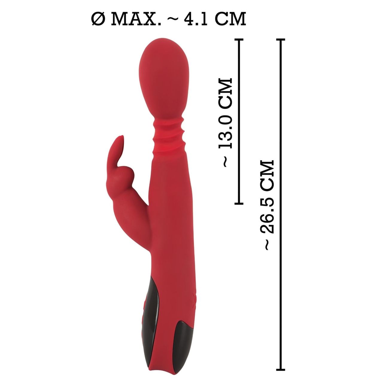 You2Toys Massager - lökő-forgó, melegítő G-pont vibrátor (piros) You2Toys Massager - lökő-forgó, melegítő G-pont vibrátor (piros)