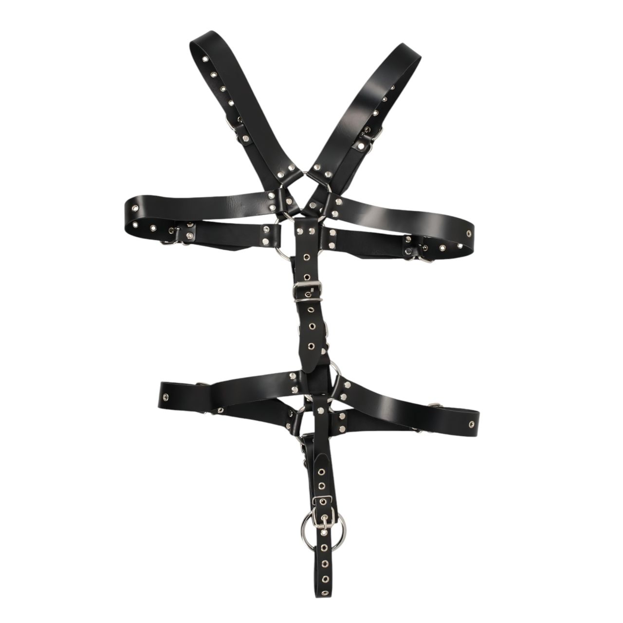 ZADO - bőr férfi testhám body (fekete, S-L) ZADO - bőr férfi testhám body (fekete, S-L)