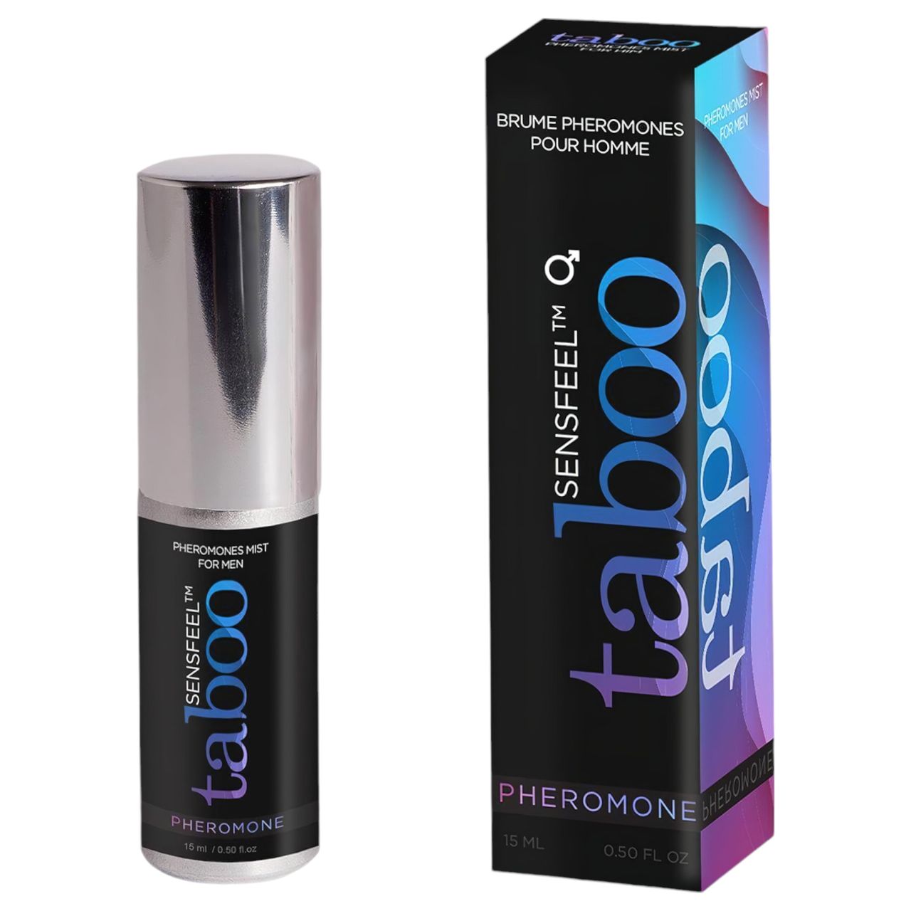 Taboo Pheromone - feromon testpermet férfiaknak (natúr, 15 ml) Taboo Pheromone - feromon testpermet férfiaknak (natúr, 15 ml)