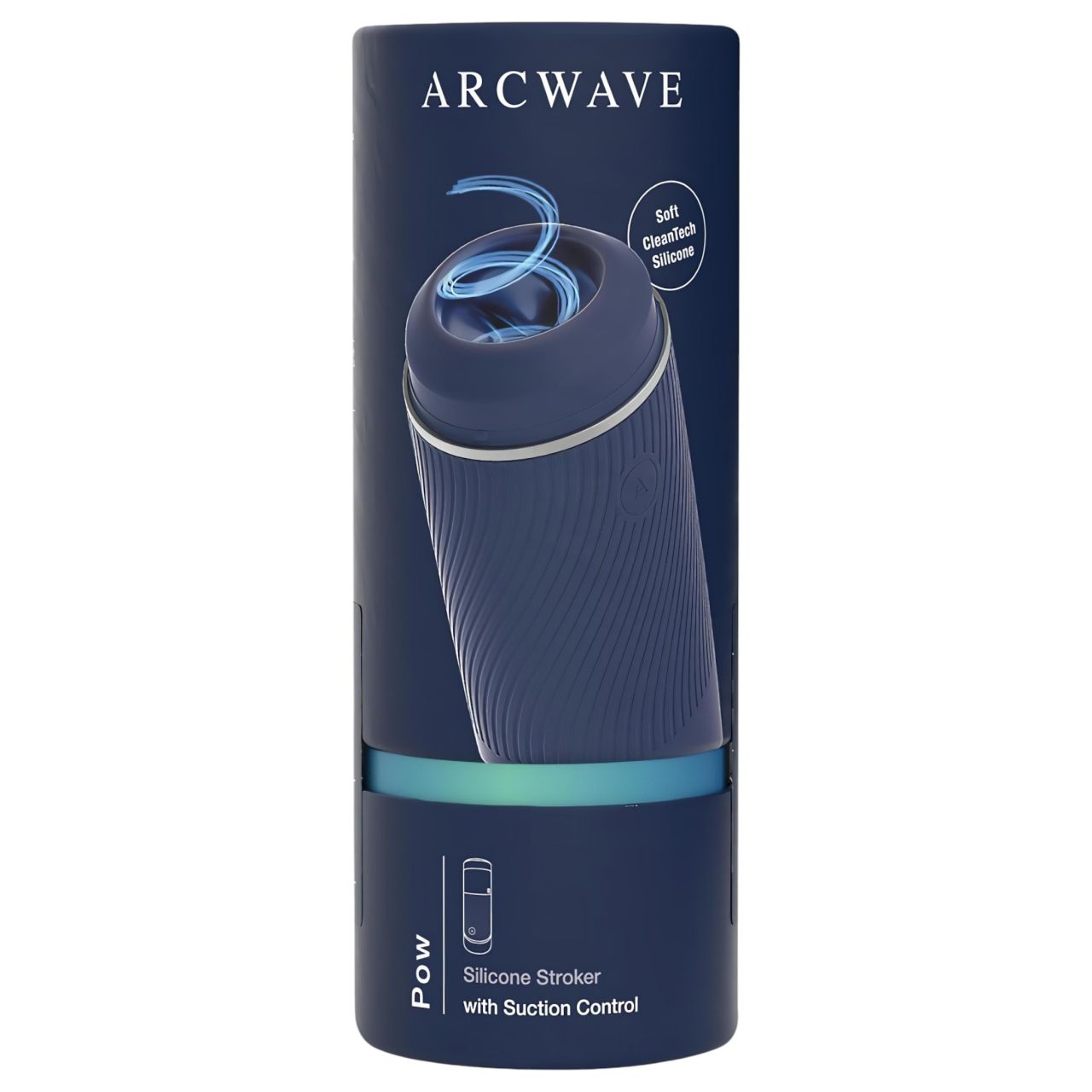 Arcwave Pow - manuális szívó maszturbátor (kék) Arcwave Pow - manuális szívó maszturbátor (kék)