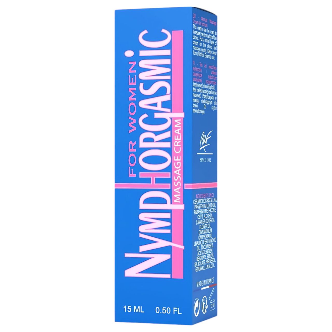 NYMPORGASMIC - intim krém nőknek (15 ml) NYMPORGASMIC - intim krém nőknek (15 ml)