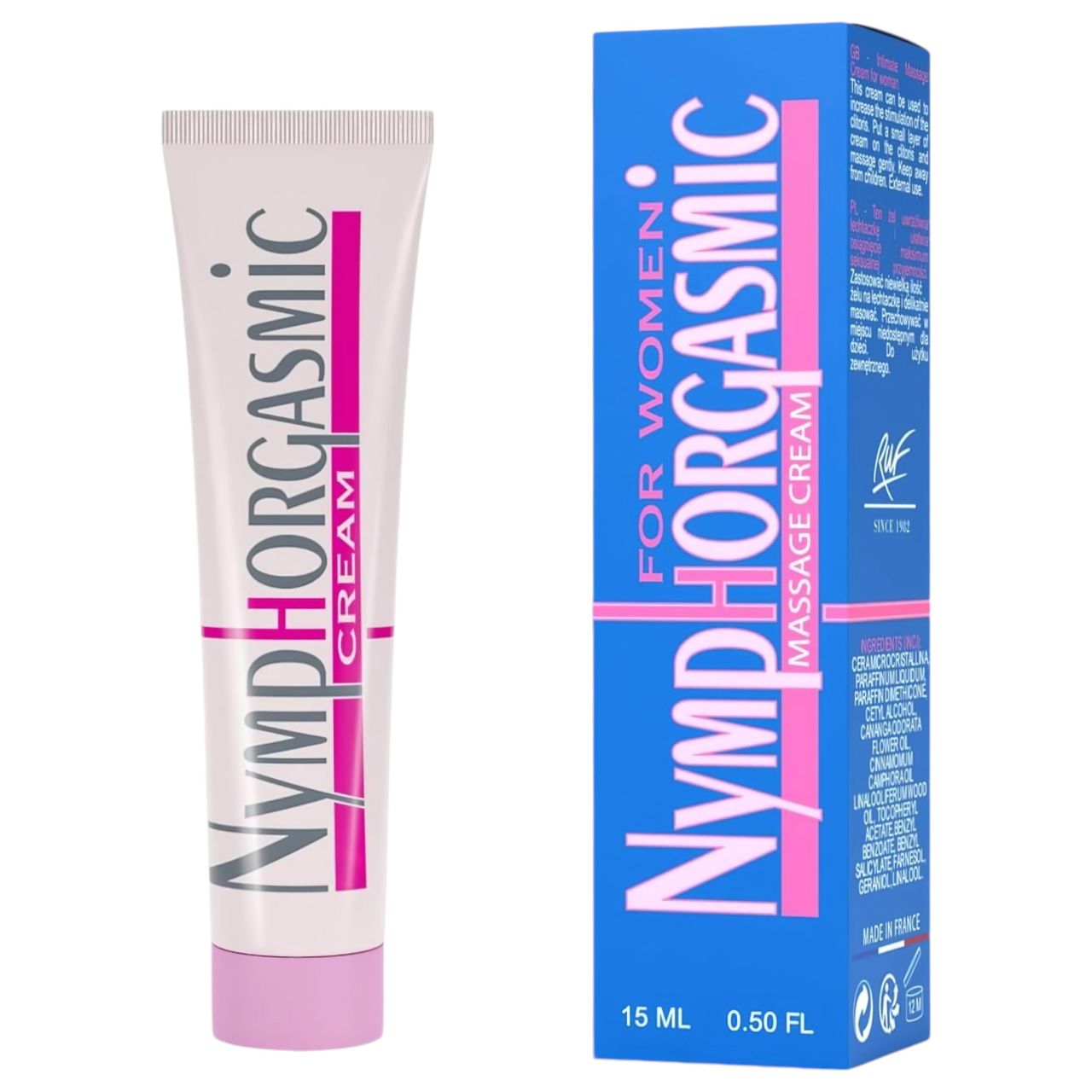 NYMPORGASMIC - intim krém nőknek (15 ml) NYMPORGASMIC - intim krém nőknek (15 ml)