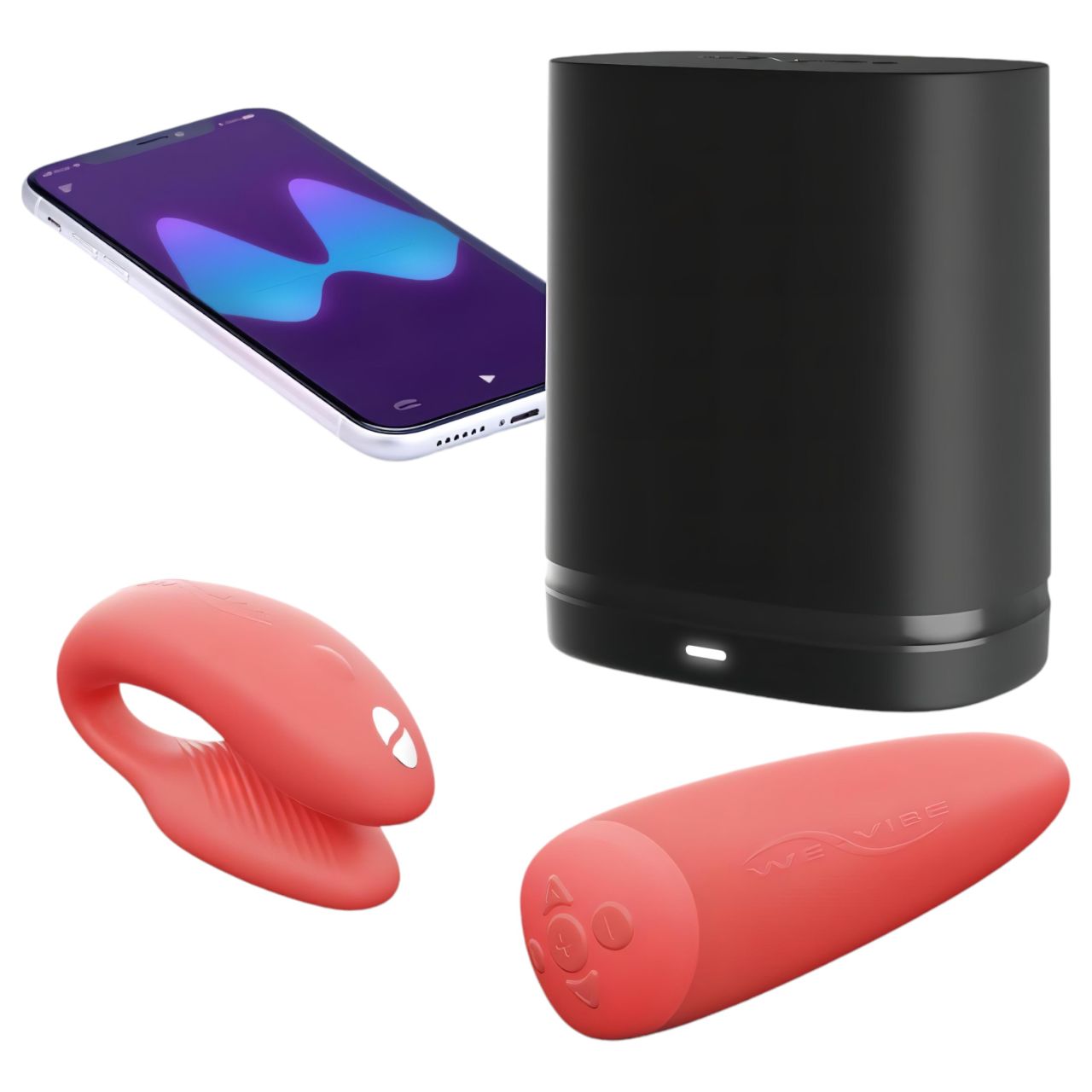 We-Vibe Chorus - App-vezérelt párvibrátor (narancs) We-Vibe Chorus - App-vezérelt párvibrátor (narancs)